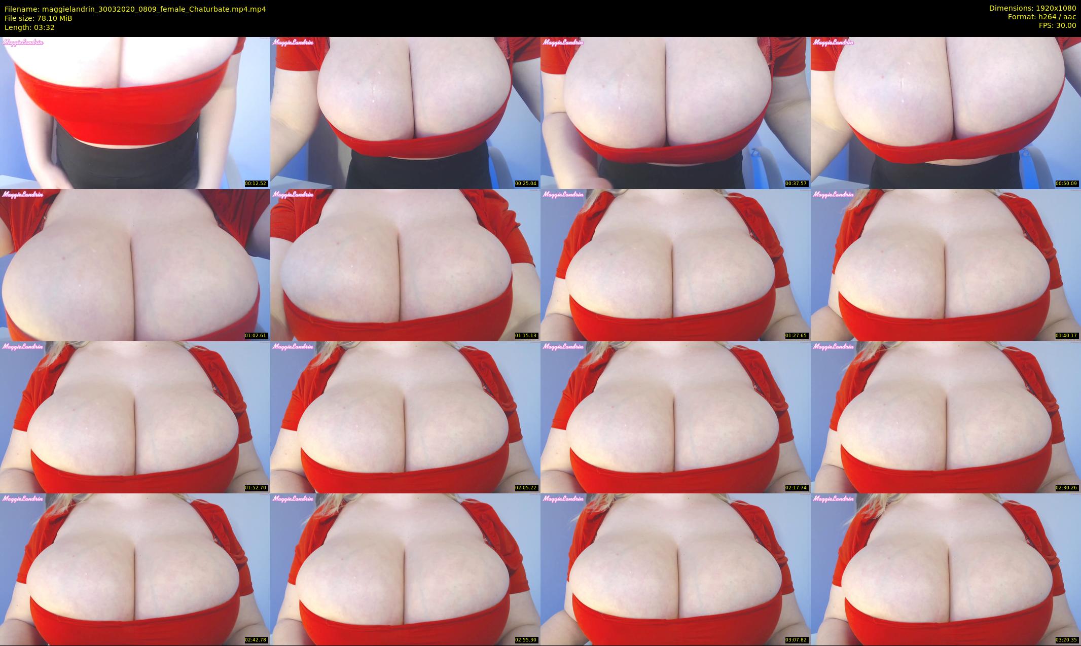 maggielandrin — 4 minute Chaturbate female cam show recording, 1080p, Mar 30, 2020