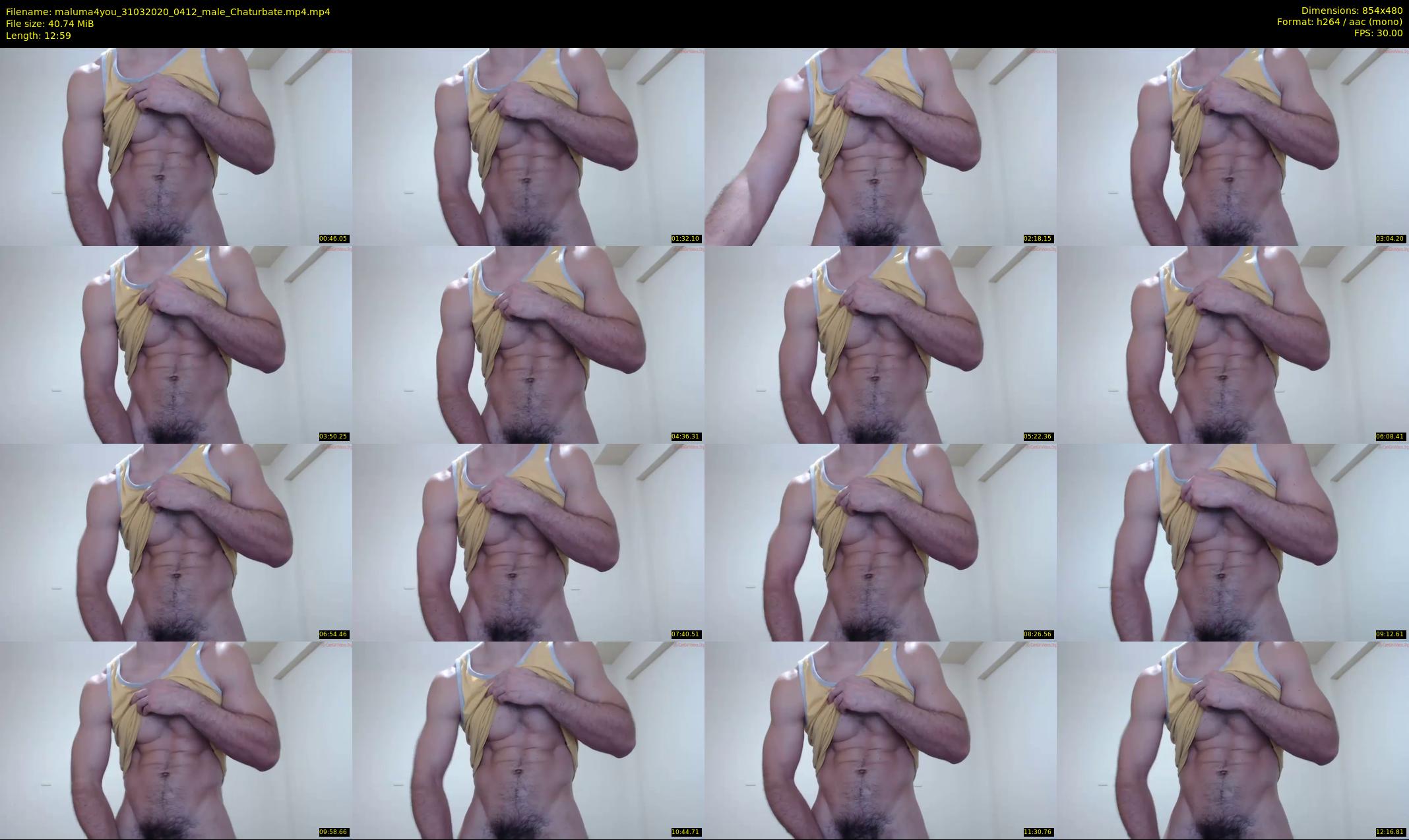 maluma4you — 13 minute Chaturbate male cam show recording, 480p, Mar 31, 2020