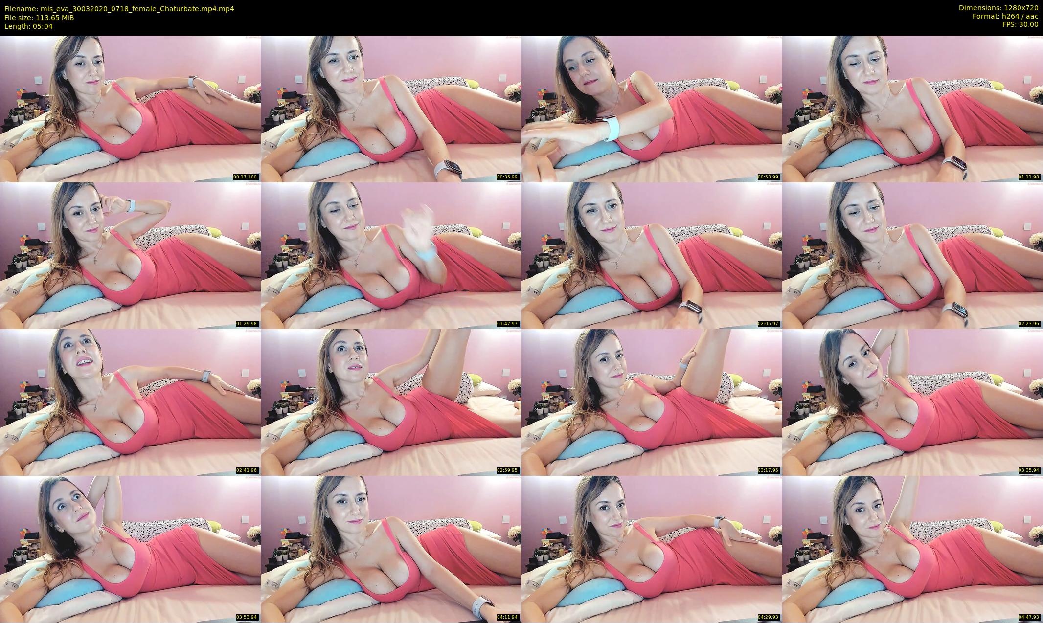 mis_eva — 6 minute Chaturbate female cam show recording, 720p, Mar 30, 2020