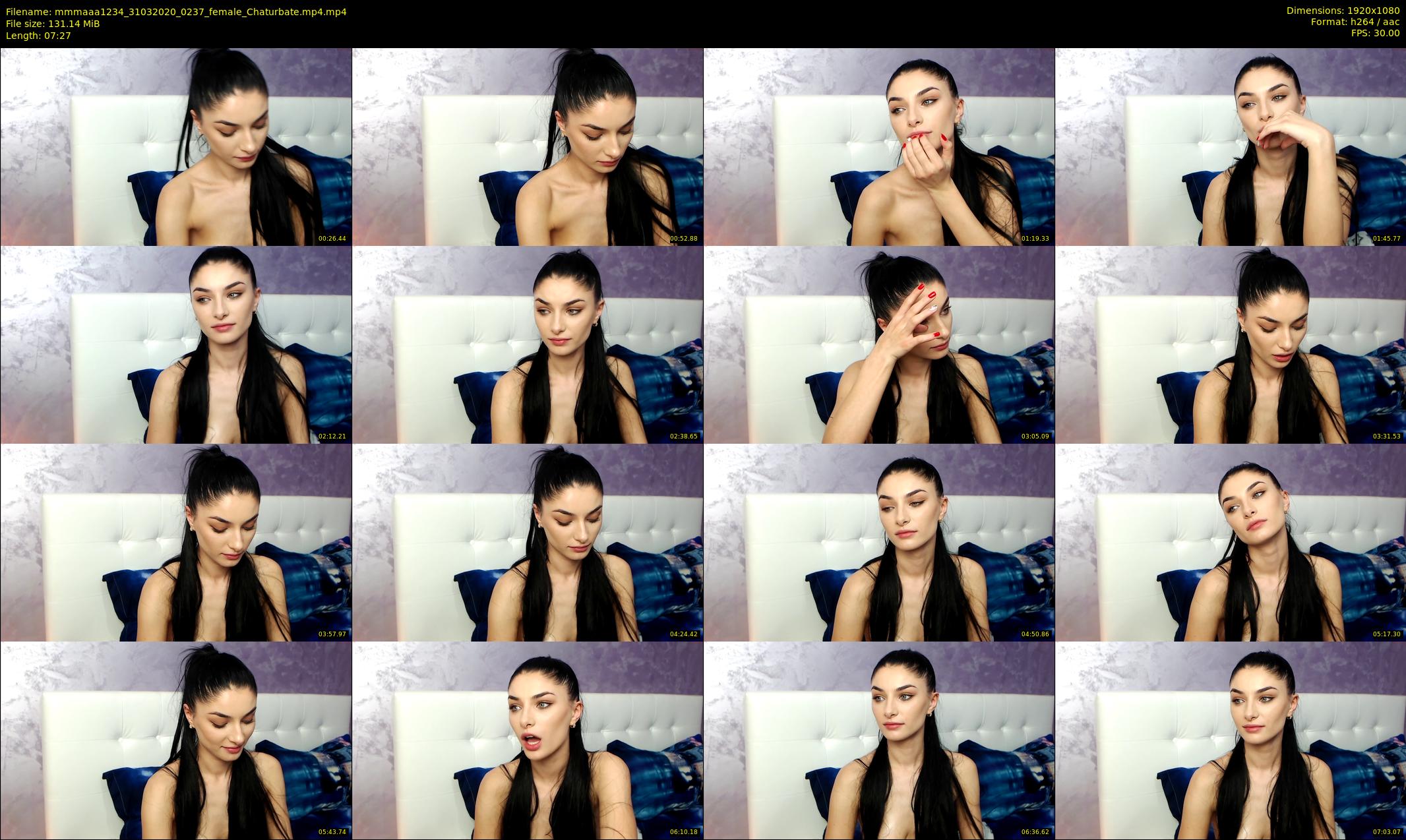 mmmaaa1234 — 8 minute Chaturbate female cam show recording, 1080p, Mar 31, 2020