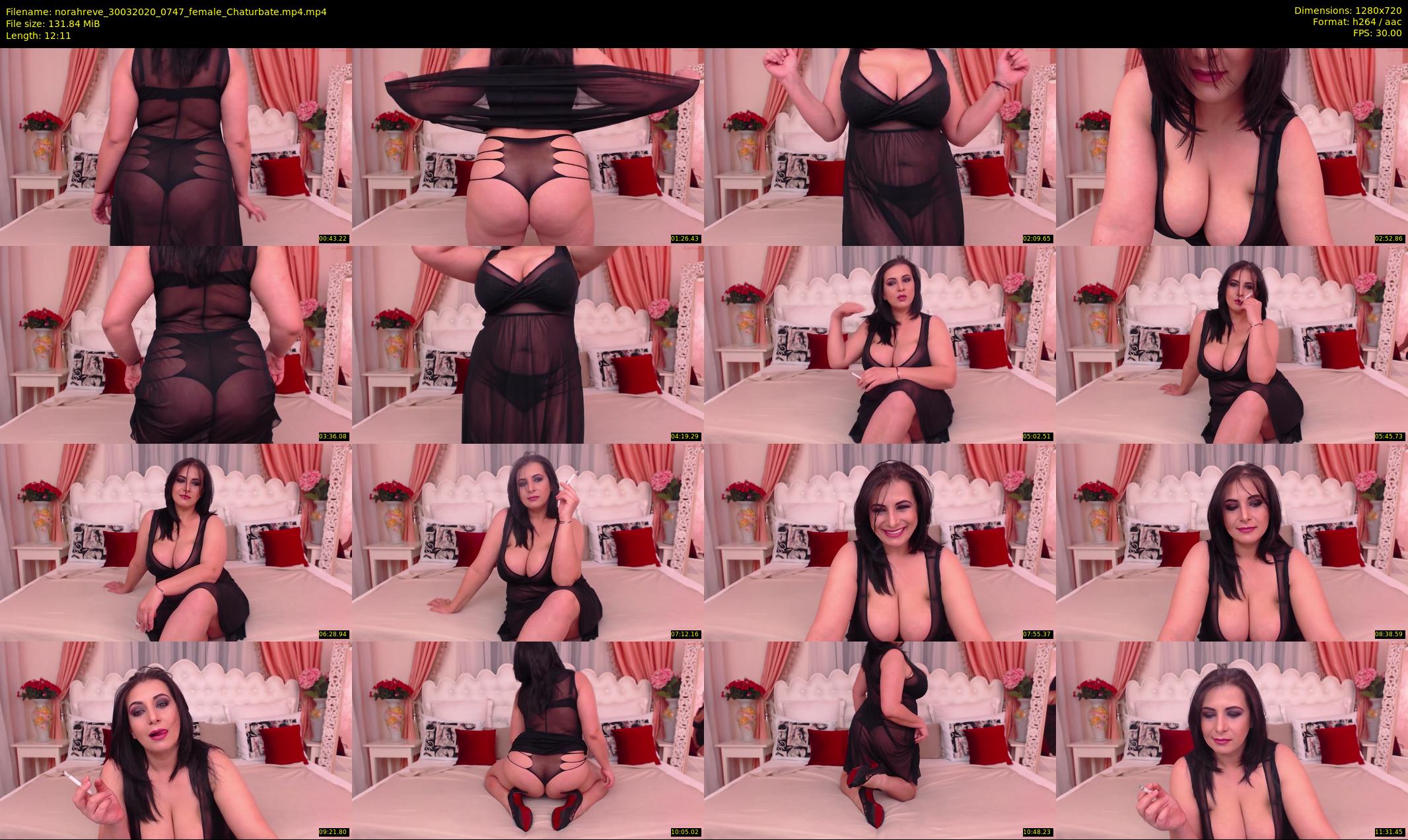 norahreve — 13 minute Chaturbate female cam show recording, 720p, Mar 30, 2020