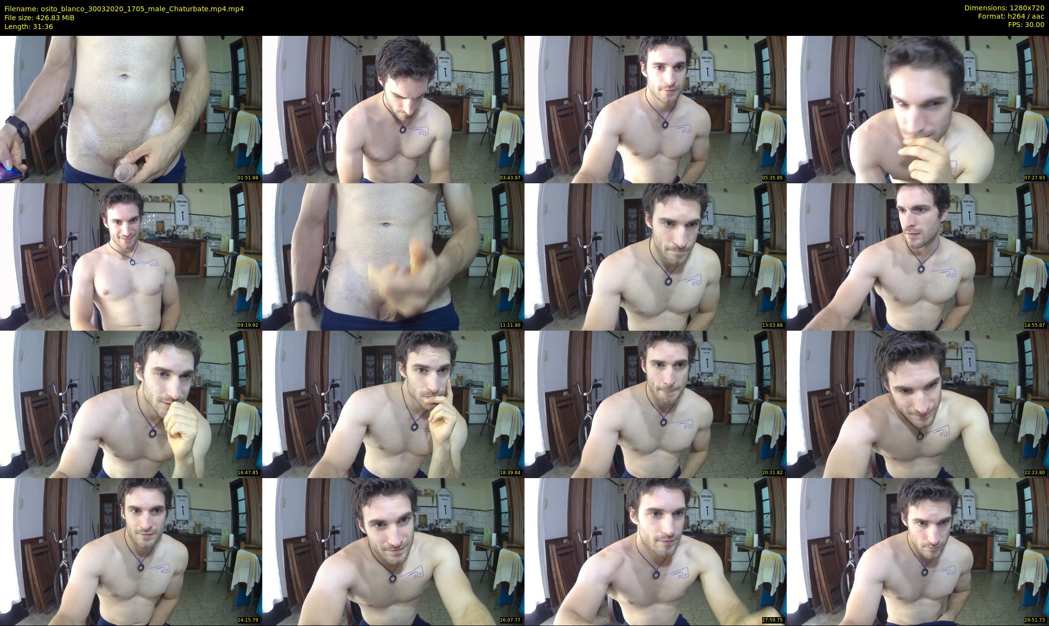osito_blanco — 32 minute Chaturbate male cam show recording, 720p, Mar 30, 2020