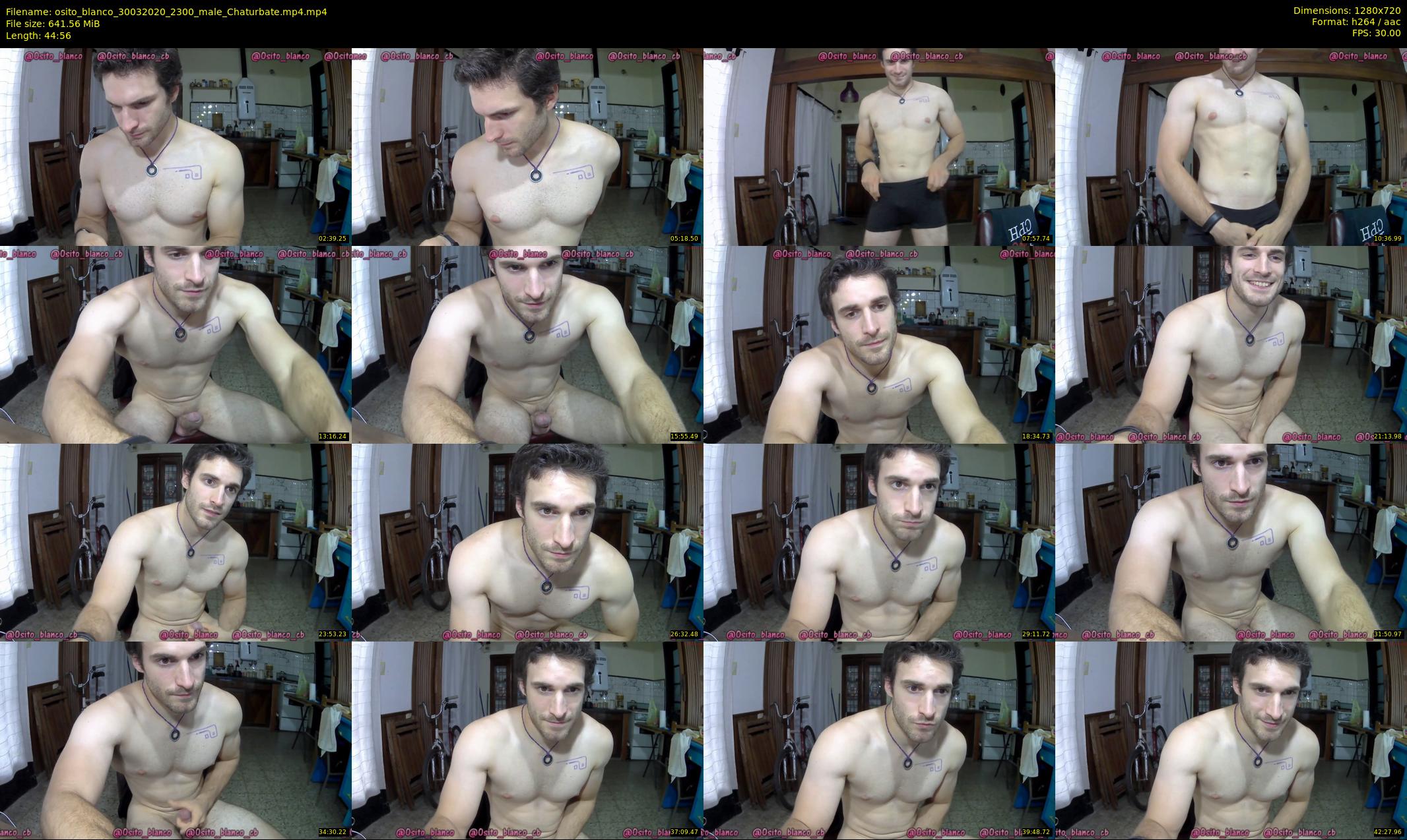osito_blanco — 45 minute Chaturbate male cam show recording, 720p, Mar 30, 2020