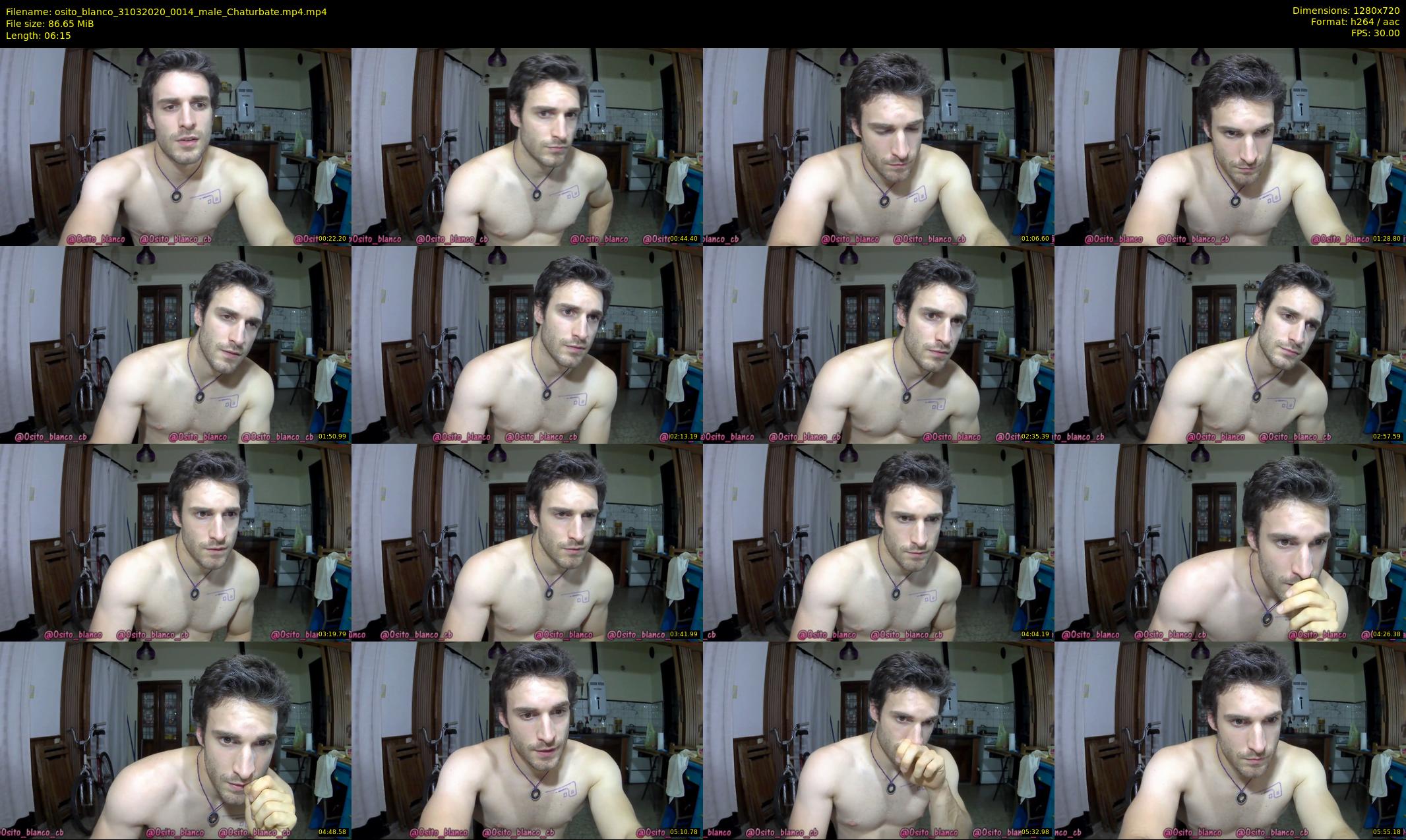 osito_blanco — 7 minute Chaturbate male cam show recording, 720p, Mar 31, 2020