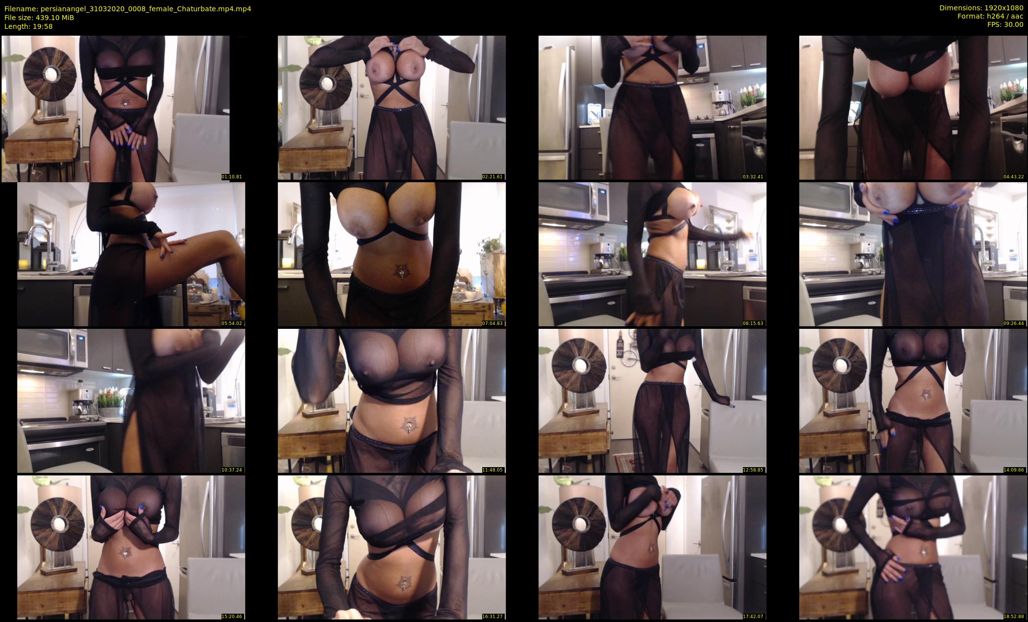 persianangel — 20 minute Chaturbate female cam show recording, 1080p, Mar 31, 2020