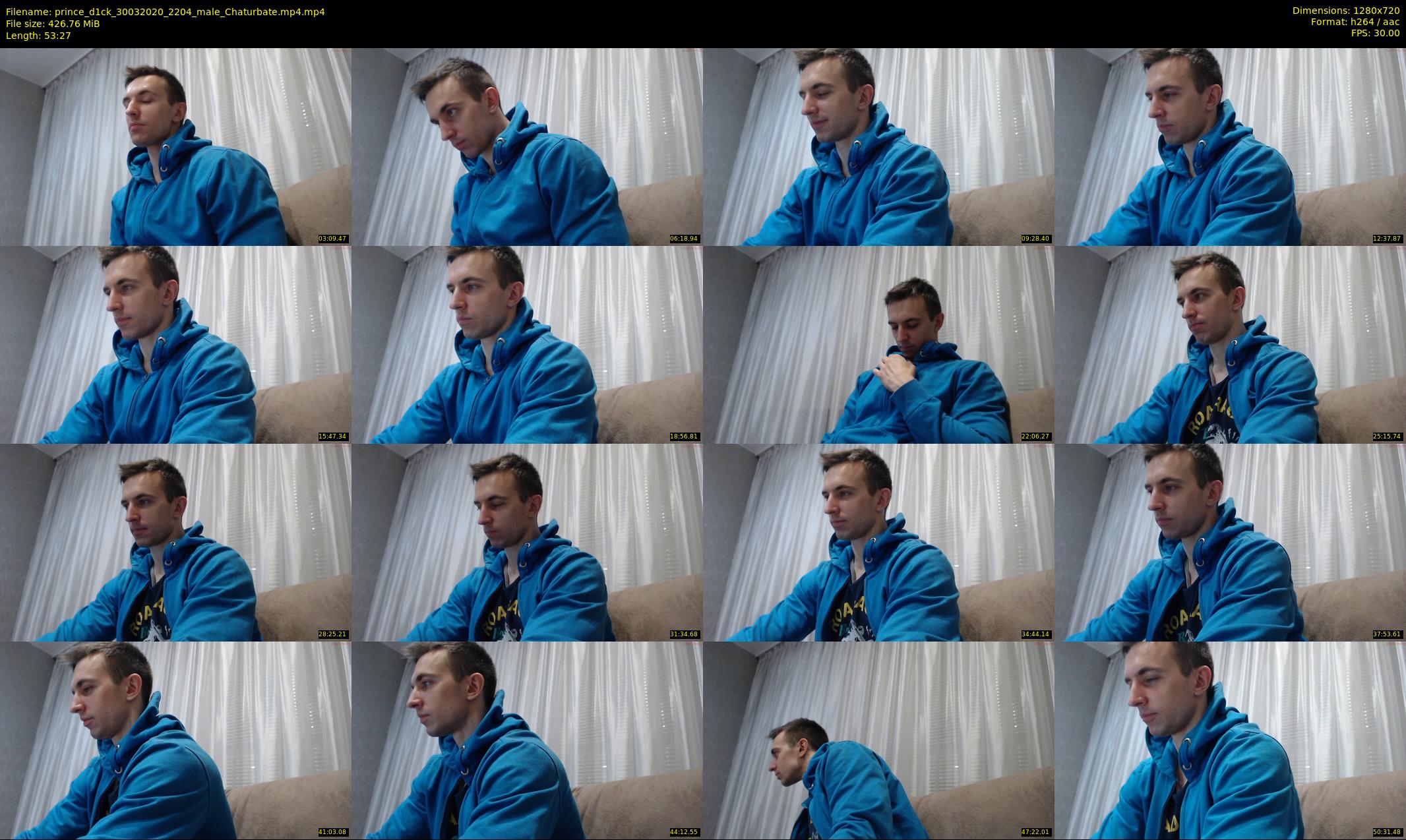 prince_d1ck — 54 minute Chaturbate male cam show recording, 720p, Mar 30, 2020