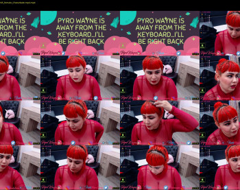 pyrowayne — 8 minute Chaturbate female cam show recording, 720p, Mar 31, 2020