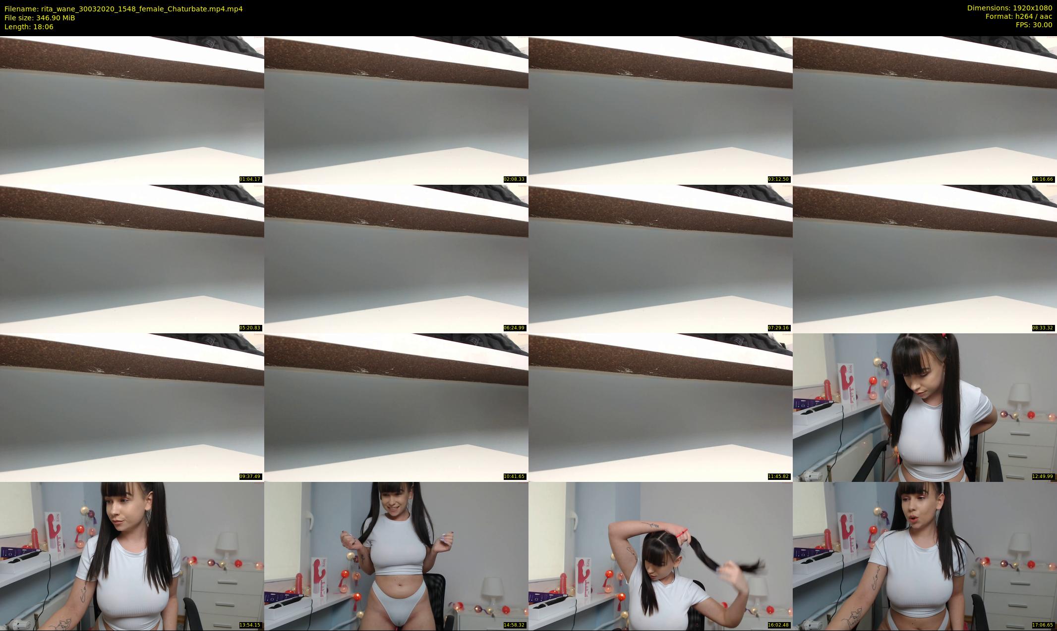 rita_wane — 19 minute Chaturbate female cam show recording, 1080p, Mar 30, 2020