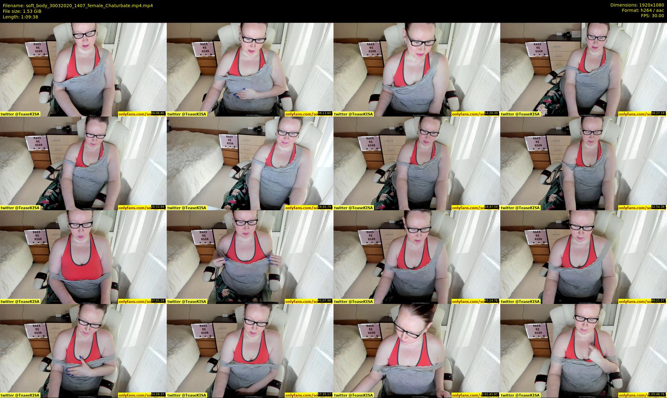 soft_body — 70 minute Chaturbate female cam show recording, 1080p, Mar 30, 2020