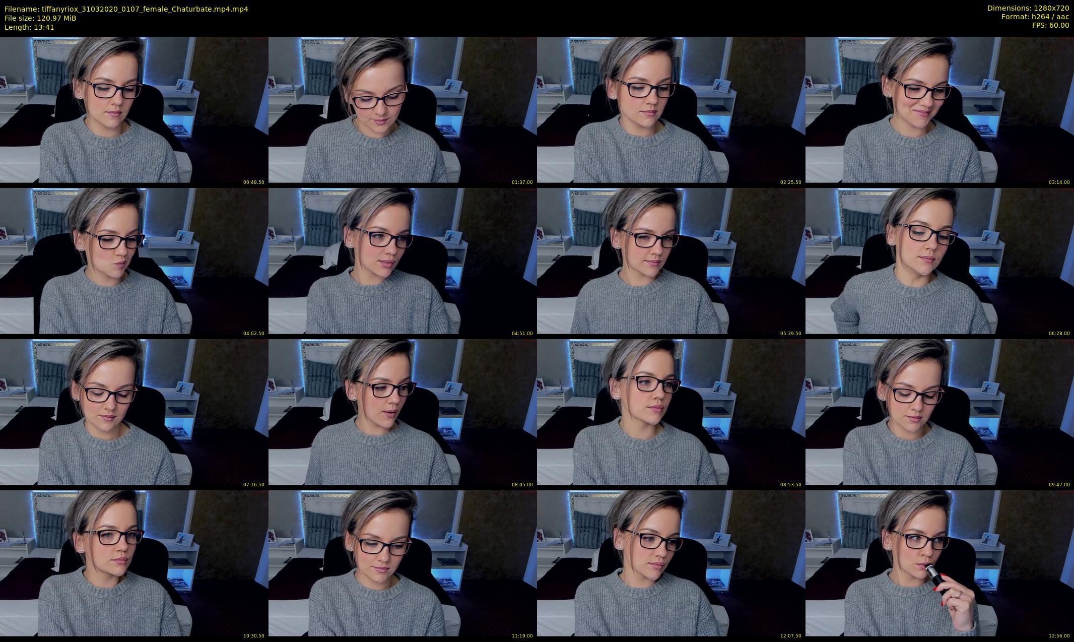 tiffanyriox — 14 minute Chaturbate female cam show recording, 720p, Mar 31, 2020