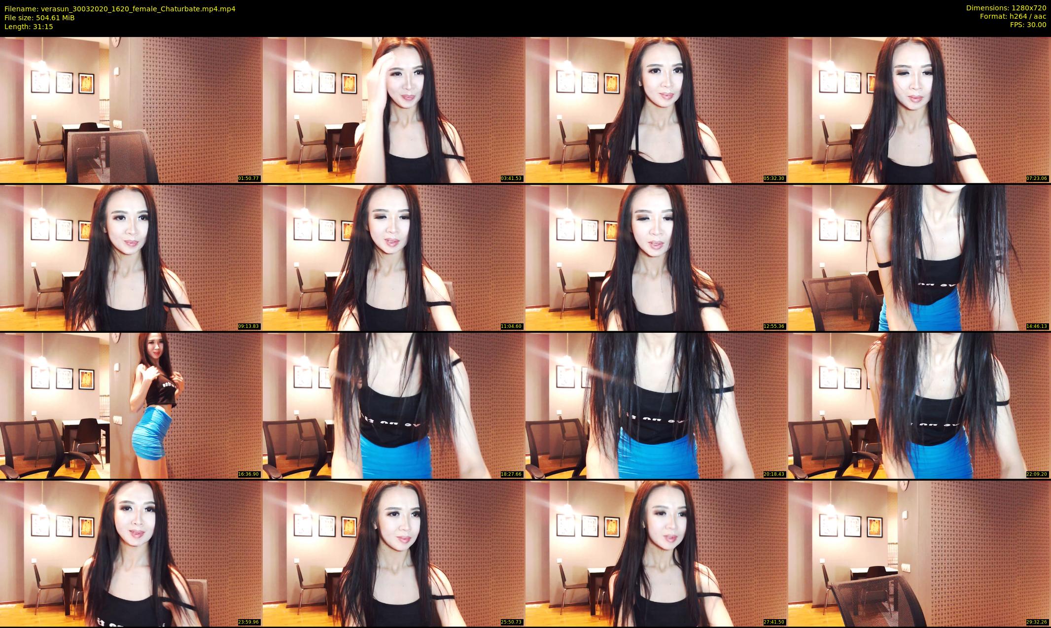 verasun — 32 minute Chaturbate female cam show recording, 720p, Mar 30, 2020