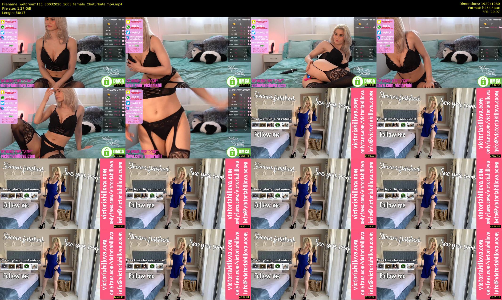 wetdream111 — 59 minute Chaturbate couple cam show recording, 1080p, Mar 30, 2020