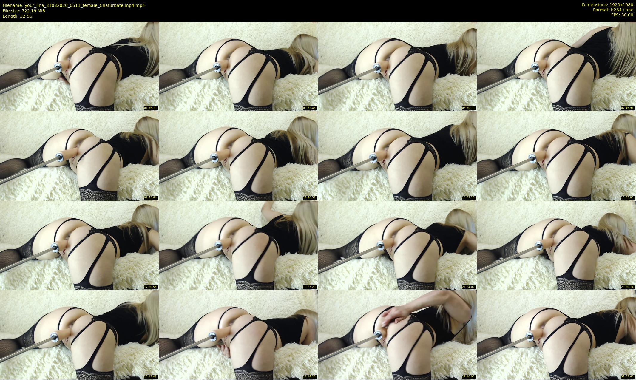 your_lina — 33 minute Chaturbate female cam show recording, 1080p, Mar 31, 2020