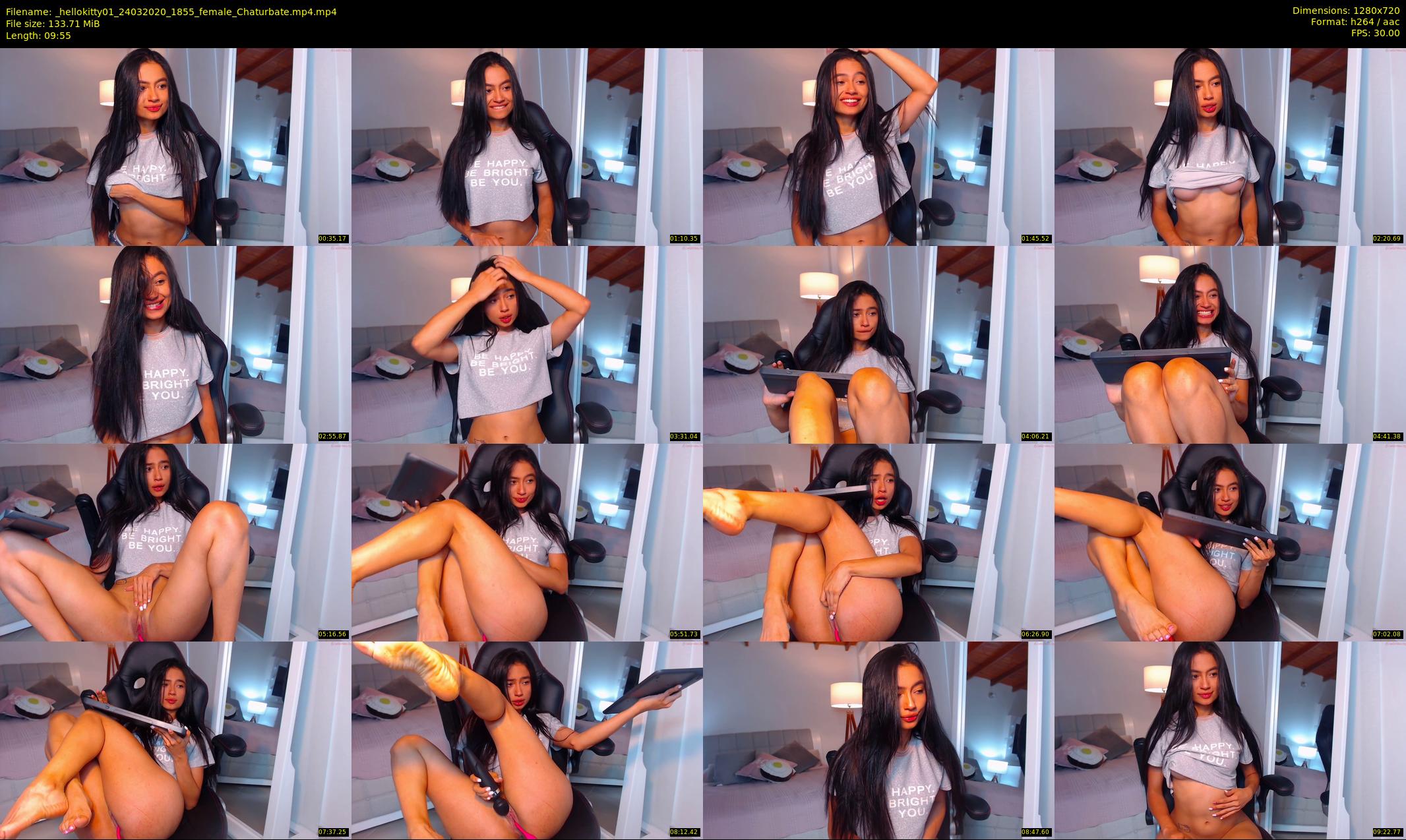 _hellokitty01 — 10 minute Chaturbate female cam show recording, 720p, Mar 24, 2020