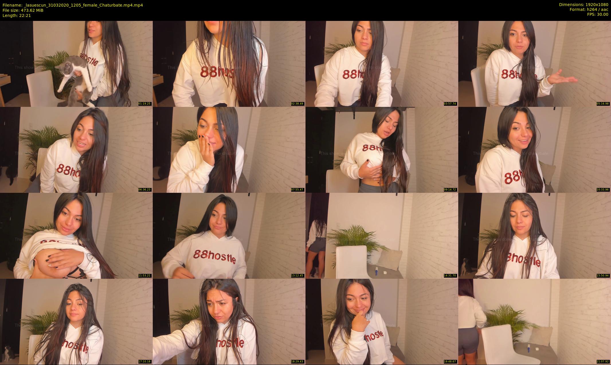 _lasuescun — 23 minute Chaturbate female cam show recording, 1080p, Mar 31, 2020