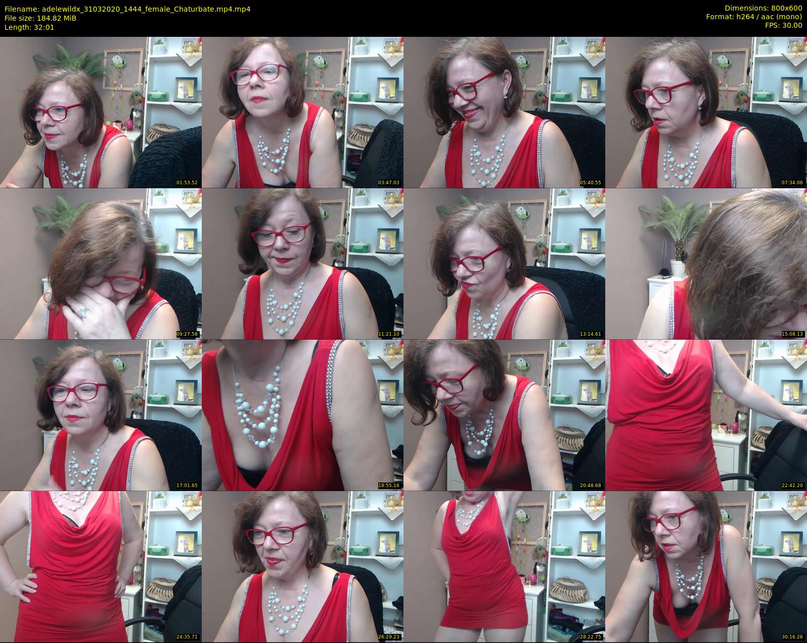 adelewildx — 33 minute Chaturbate female cam show recording, 480p, Mar 31, 2020