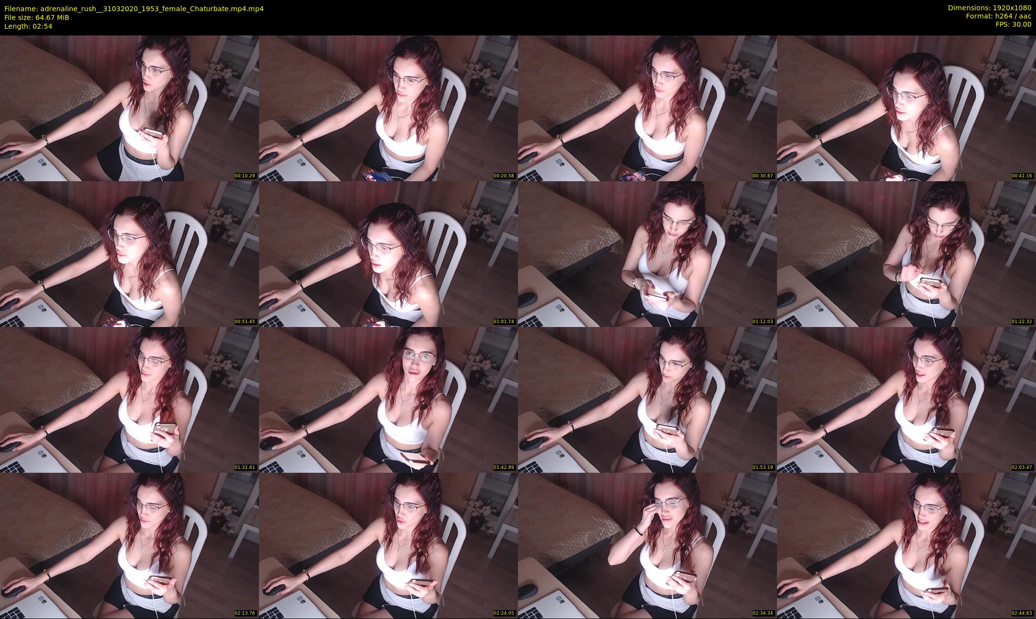 adrenaline_rush_ — 3 minute Chaturbate female cam show recording, 1080p, Mar 31, 2020