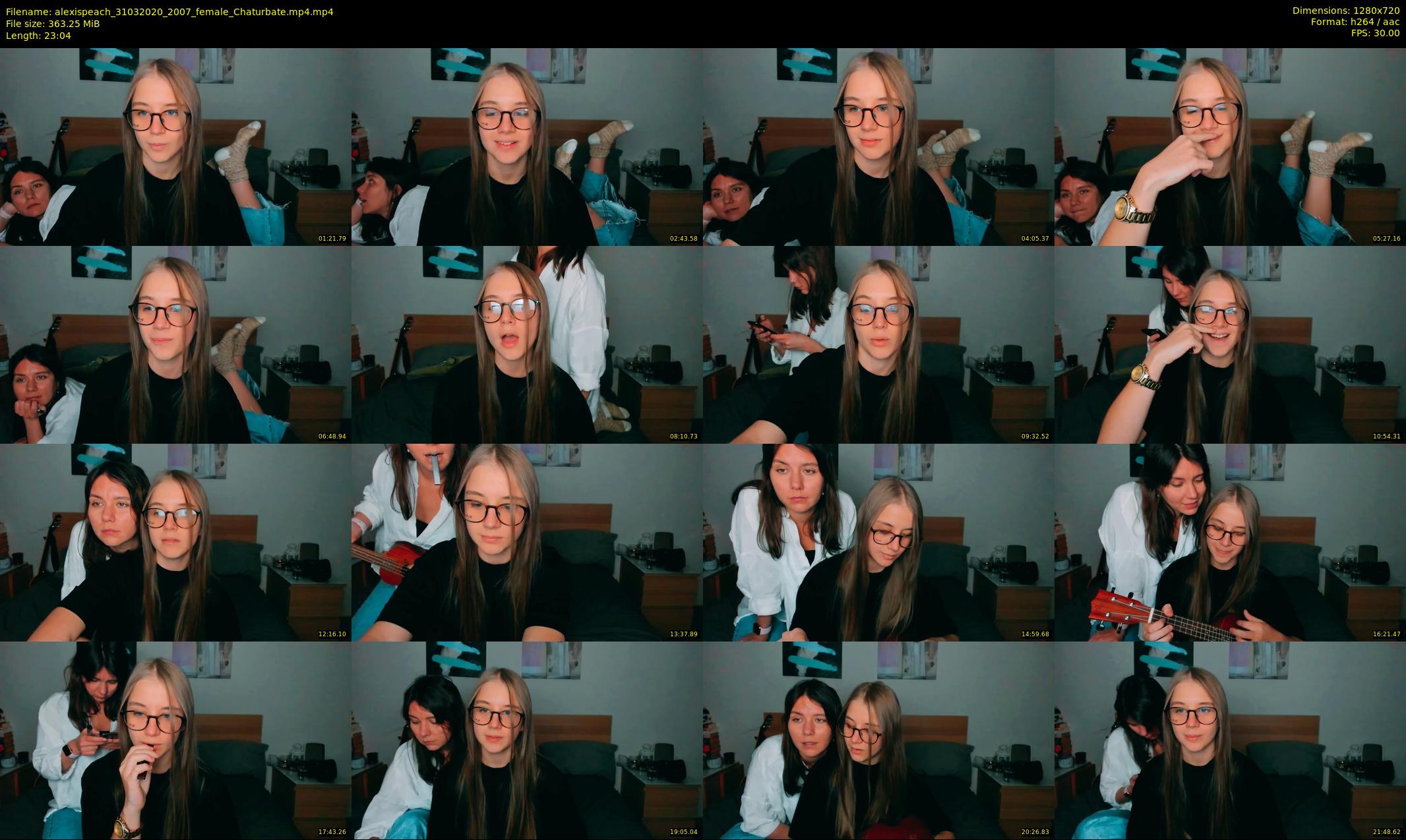alexispeach — 24 minute Chaturbate female cam show recording, 720p, Mar 31, 2020