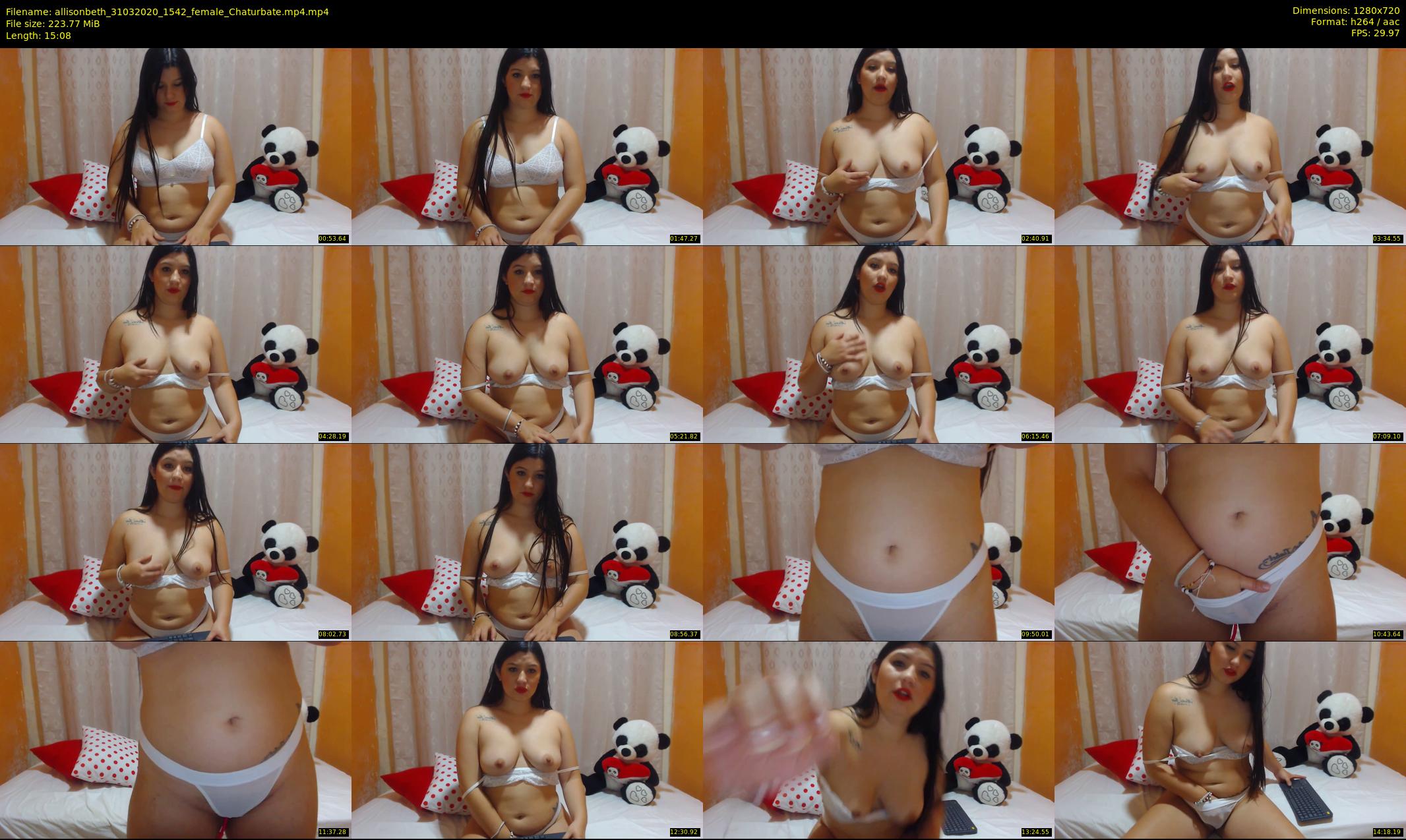 allisonbeth — 16 minute Chaturbate female cam show recording, 720p, Mar 31, 2020