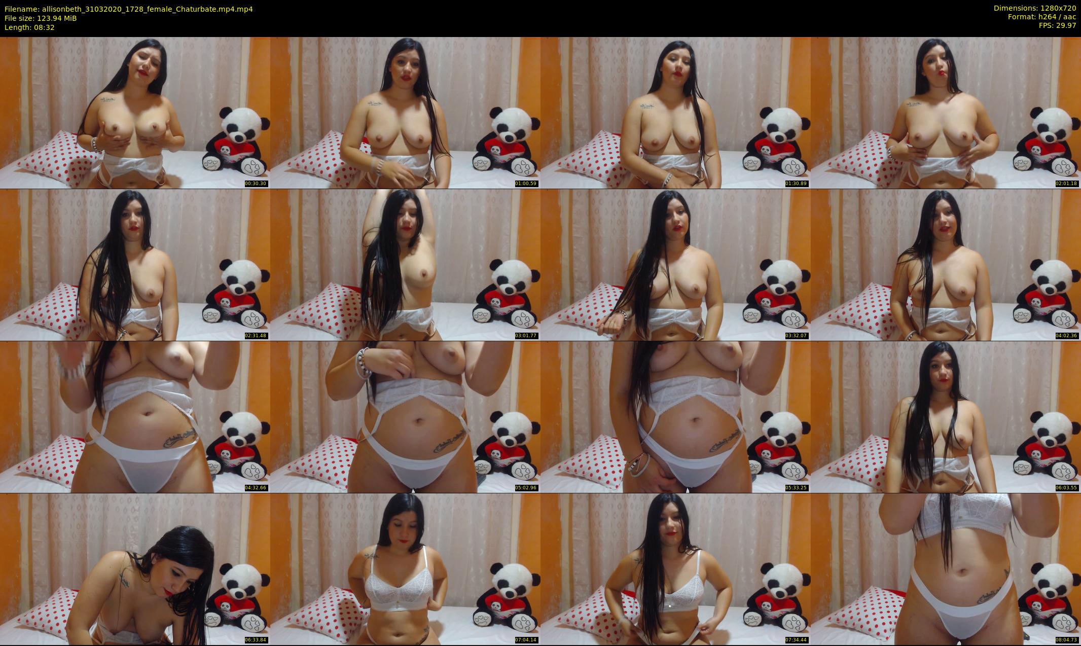 allisonbeth — 9 minute Chaturbate female cam show recording, 720p, Mar 31, 2020