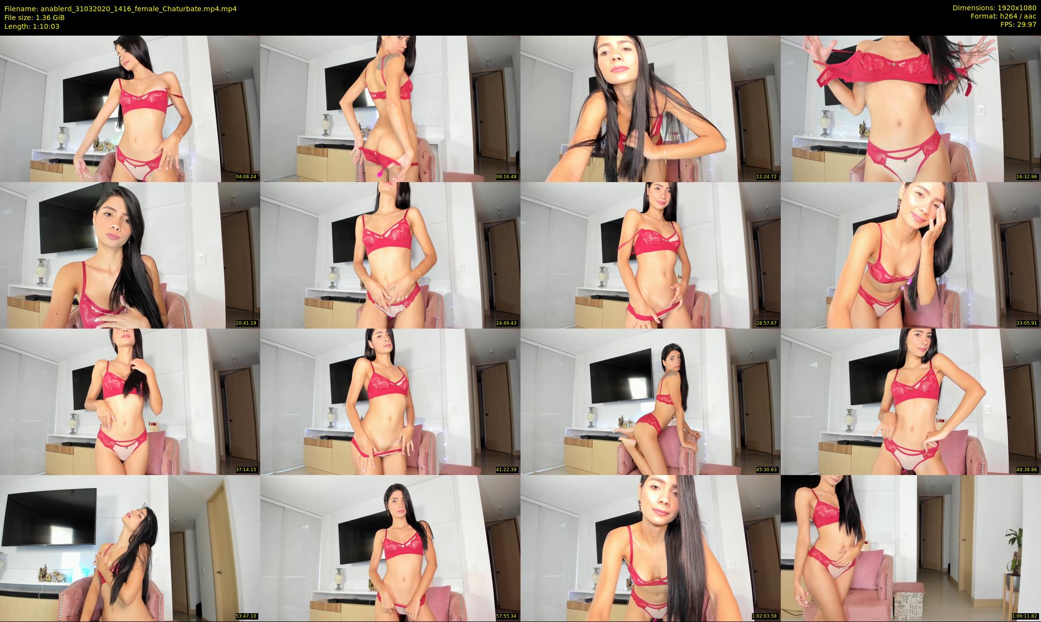 anablerd — 71 minute Chaturbate female cam show recording, 1080p, Mar 31, 2020