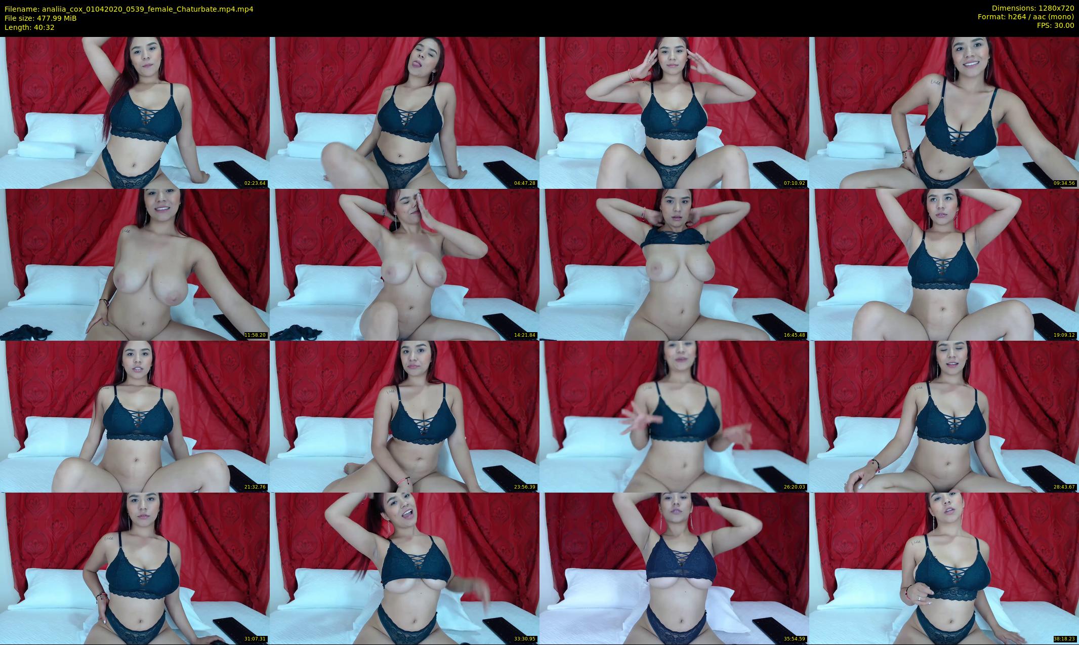 analiia_cox — 41 minute Chaturbate female cam show recording, 720p, Apr 1, 2020