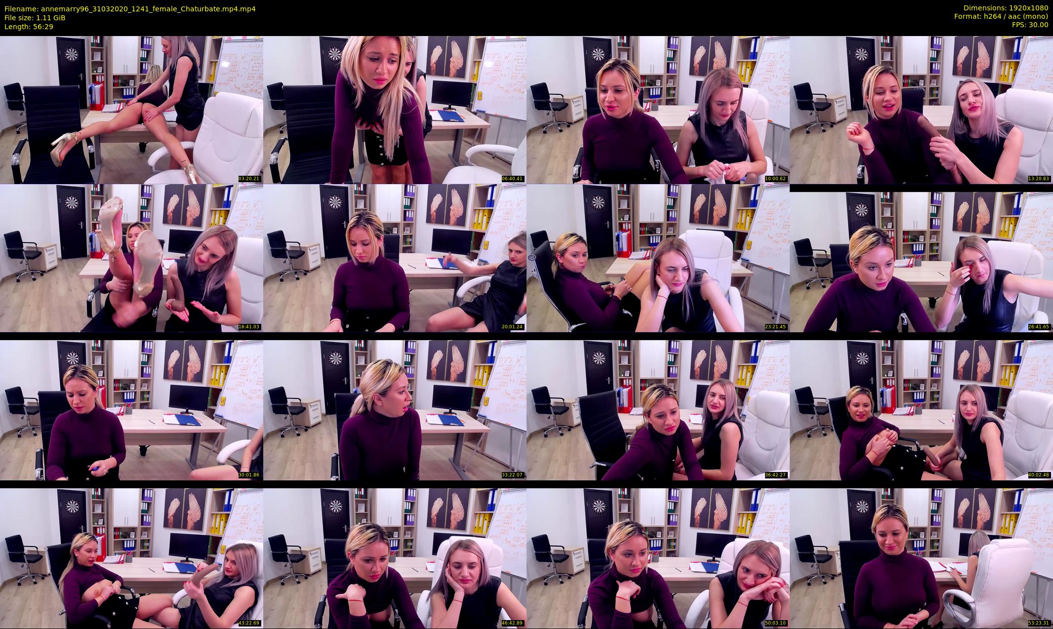 annemarry96 — 57 minute Chaturbate female cam show recording, 1080p, Mar 31, 2020