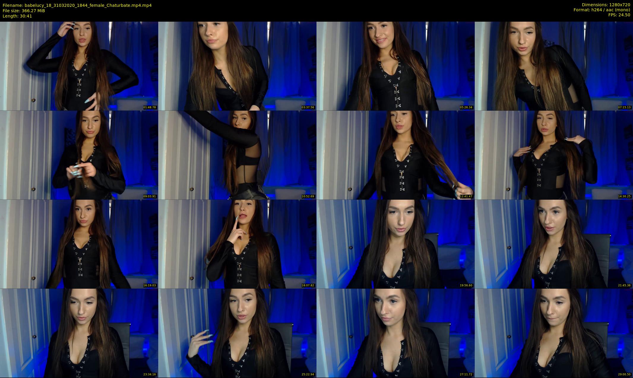 babelucy_18 — 31 minute Chaturbate female cam show recording, 720p, Mar 31, 2020