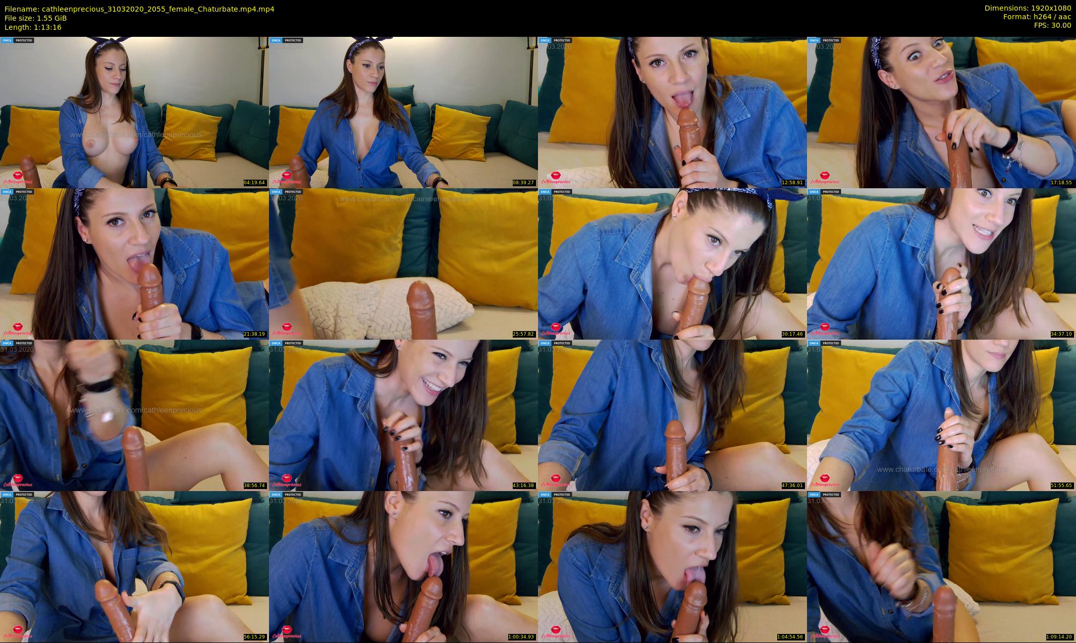 cathleenprecious — 74 minute Chaturbate female cam show recording, 1080p, Mar 31, 2020
