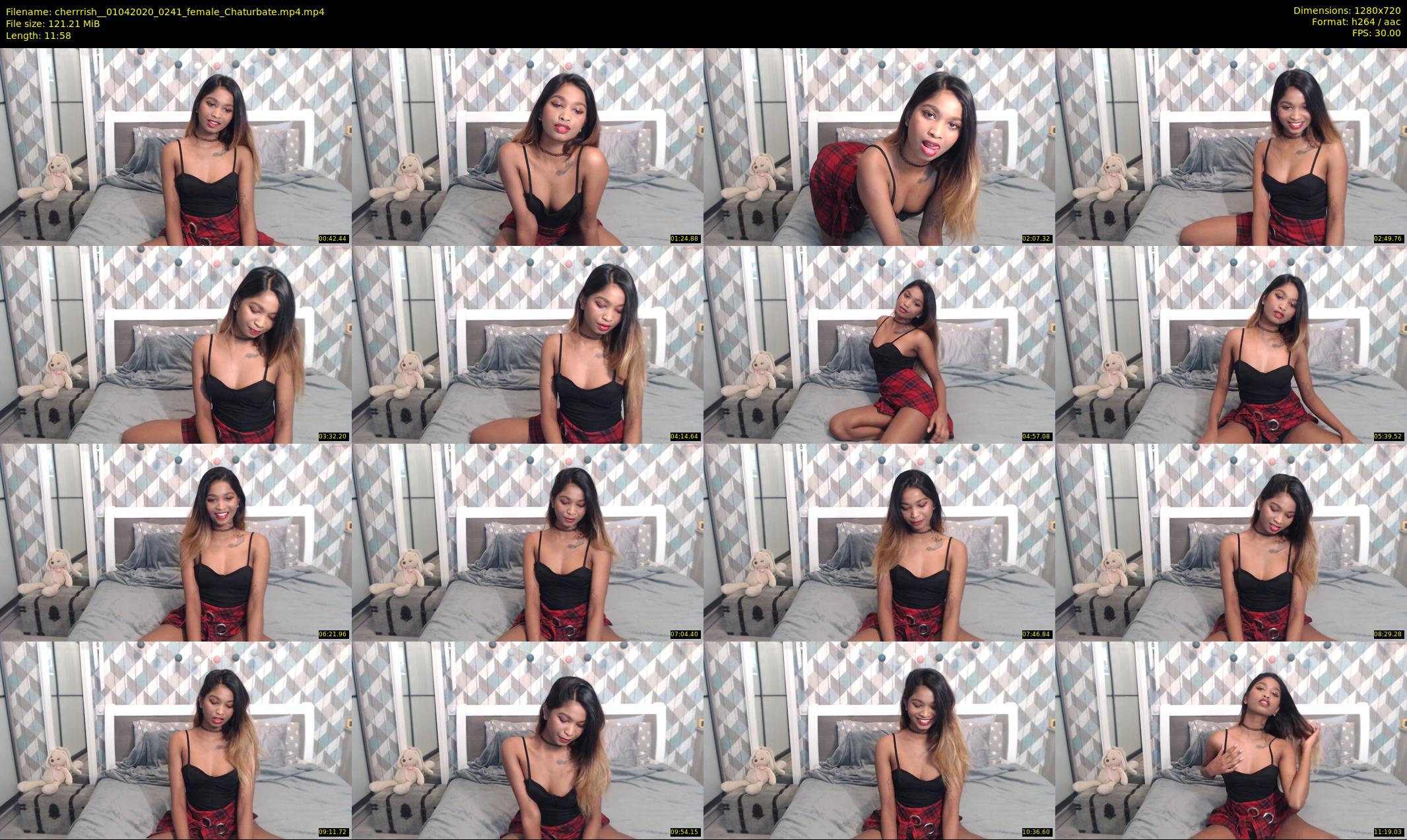cherrrish_ — 12 minute Chaturbate female cam show recording, 720p, Apr 1, 2020