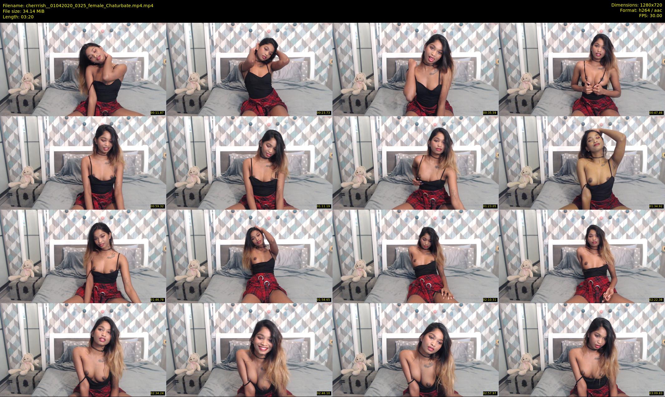 cherrrish_ — 4 minute Chaturbate female cam show recording, 720p, Apr 1, 2020