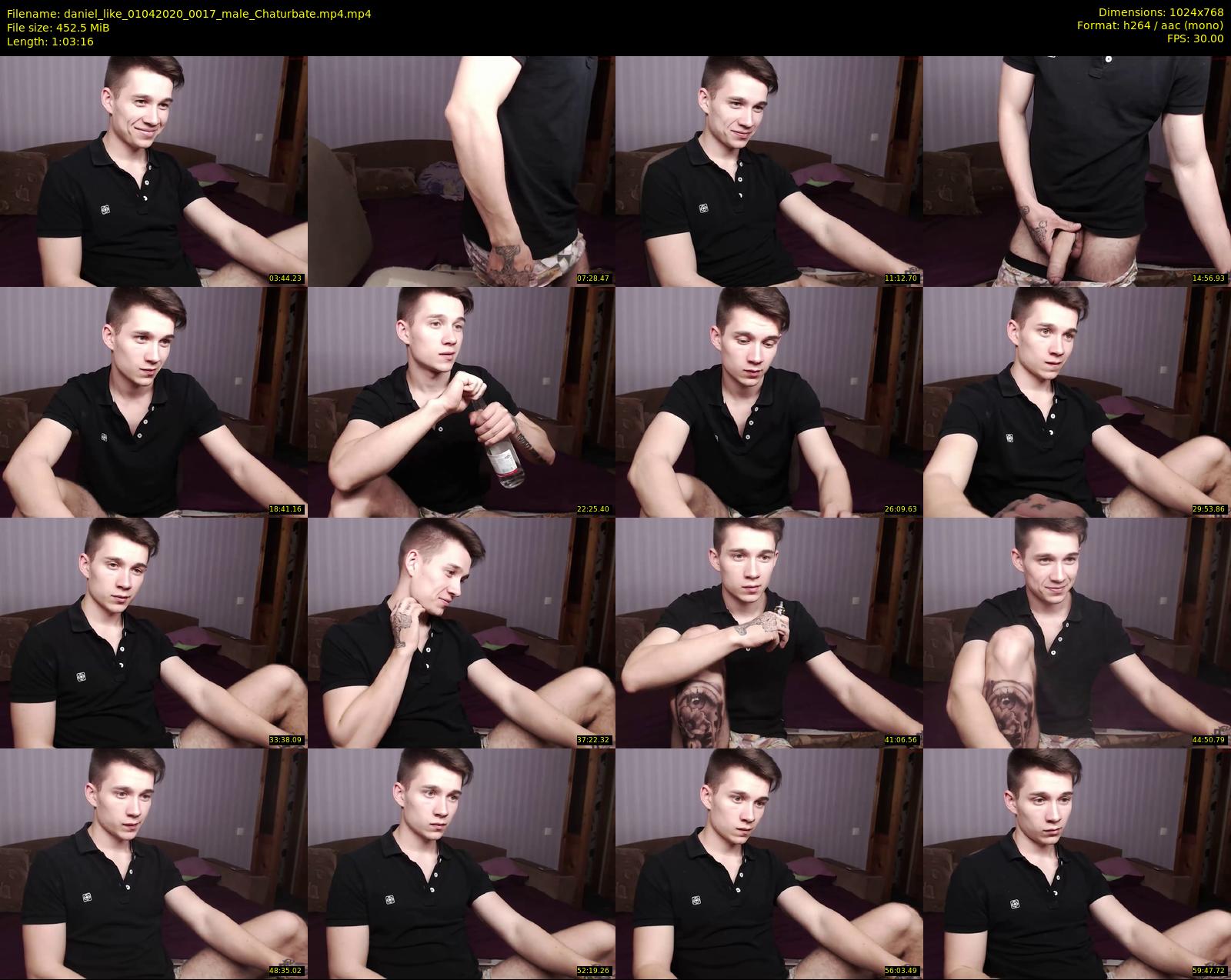 daniel_like — 64 minute Chaturbate male cam show recording, 720p, Apr 1, 2020