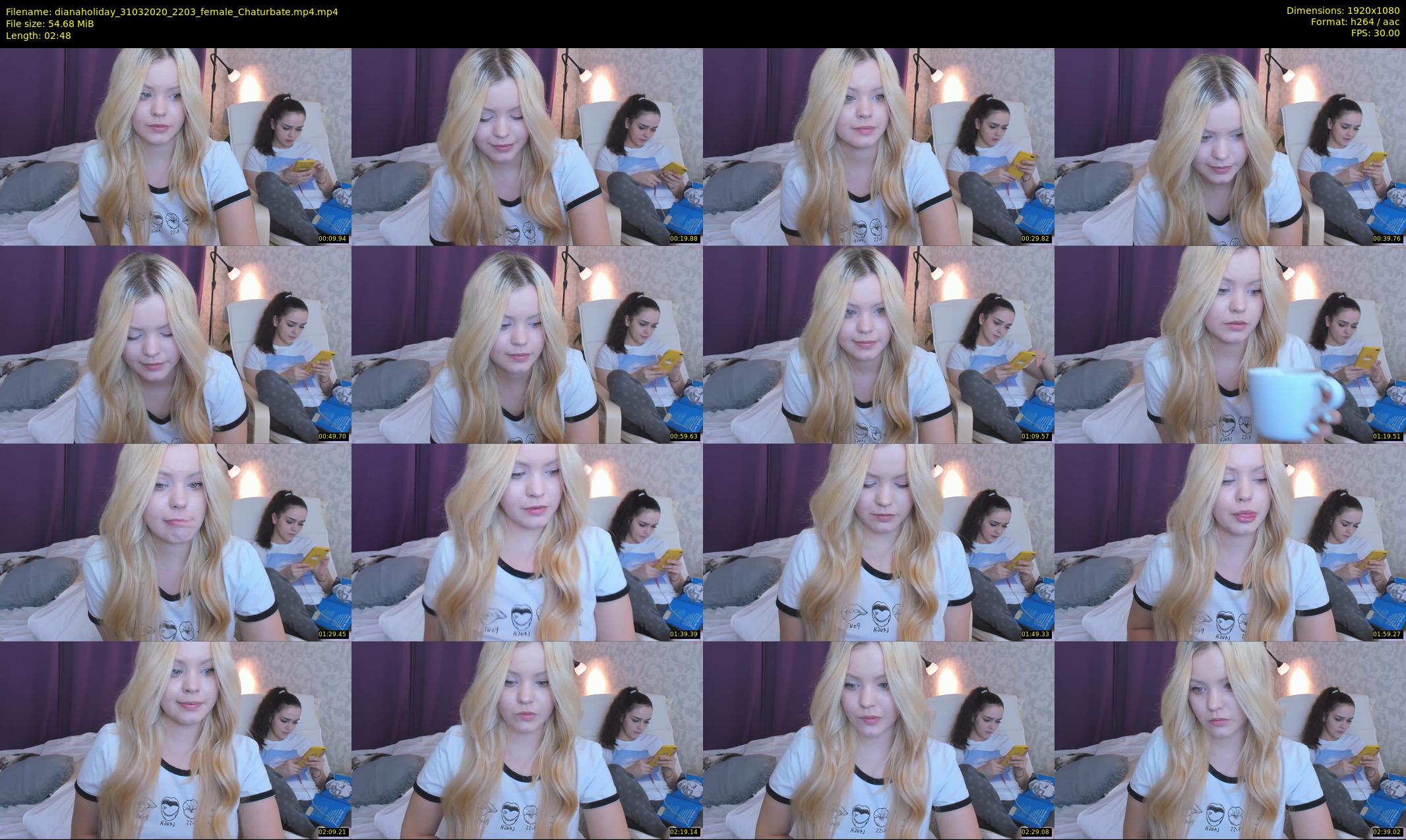 dianaholiday — 3 minute Chaturbate female cam show recording, 1080p, Mar 31, 2020