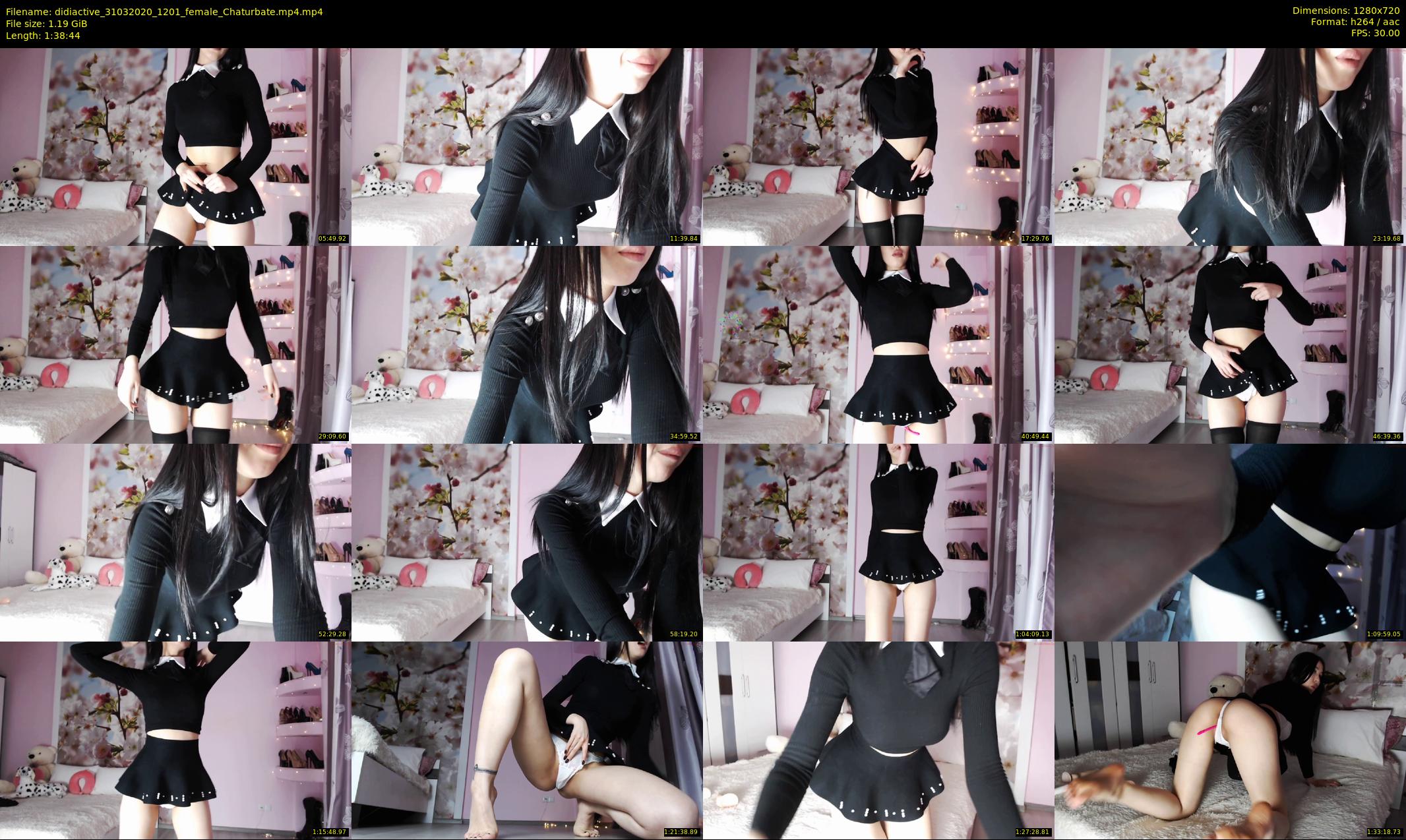 didiactive — 99 minute Chaturbate female cam show recording, 720p, Mar 31, 2020