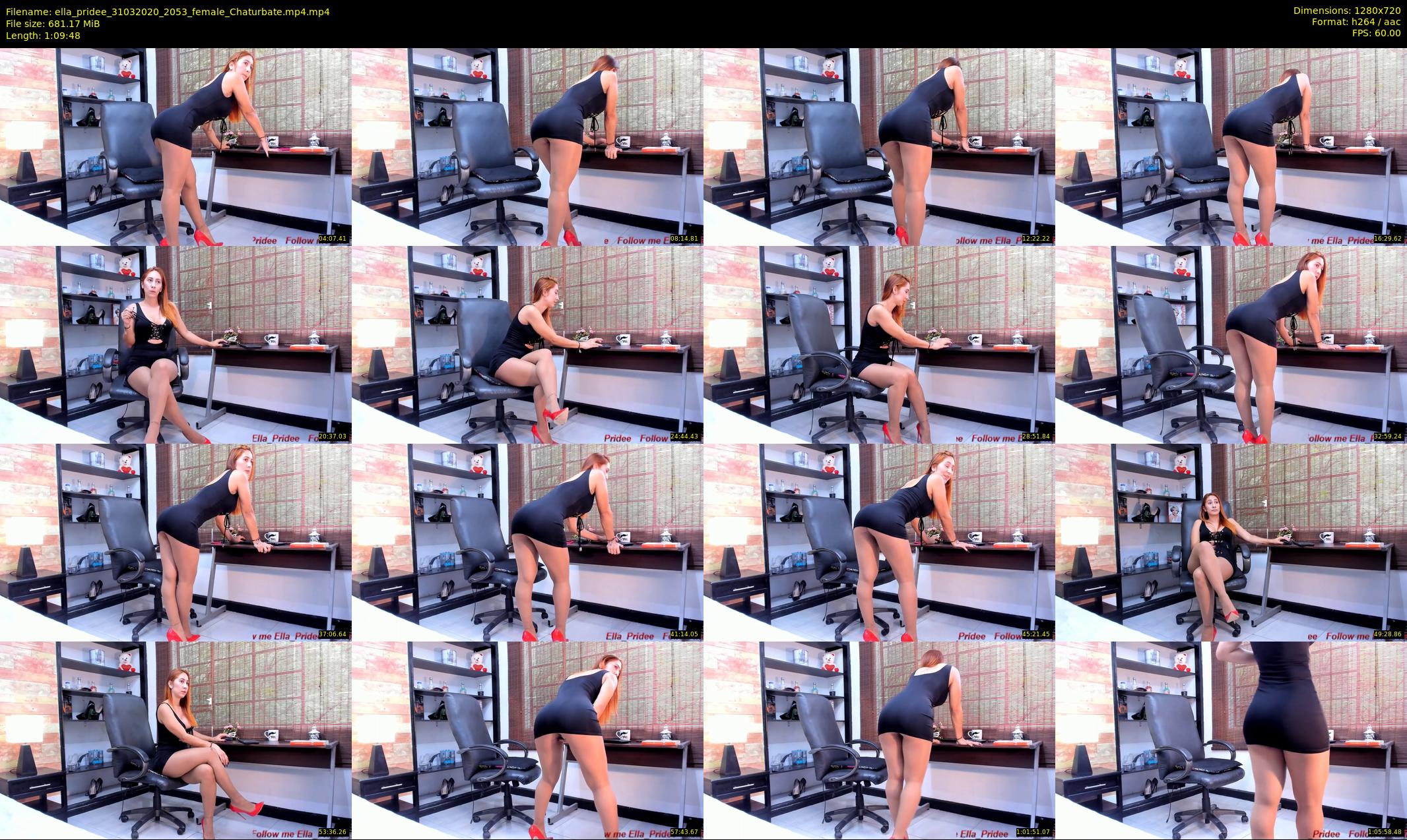 ella_pridee — 70 minute Chaturbate female cam show recording, 720p, Mar 31, 2020
