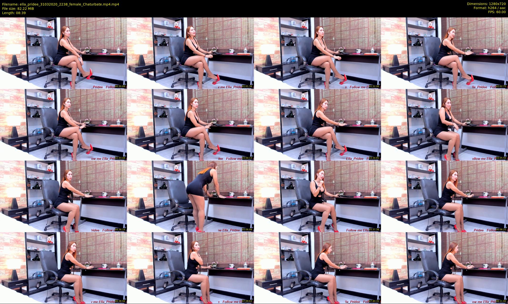 ella_pridee — 9 minute Chaturbate female cam show recording, 720p, Mar 31, 2020