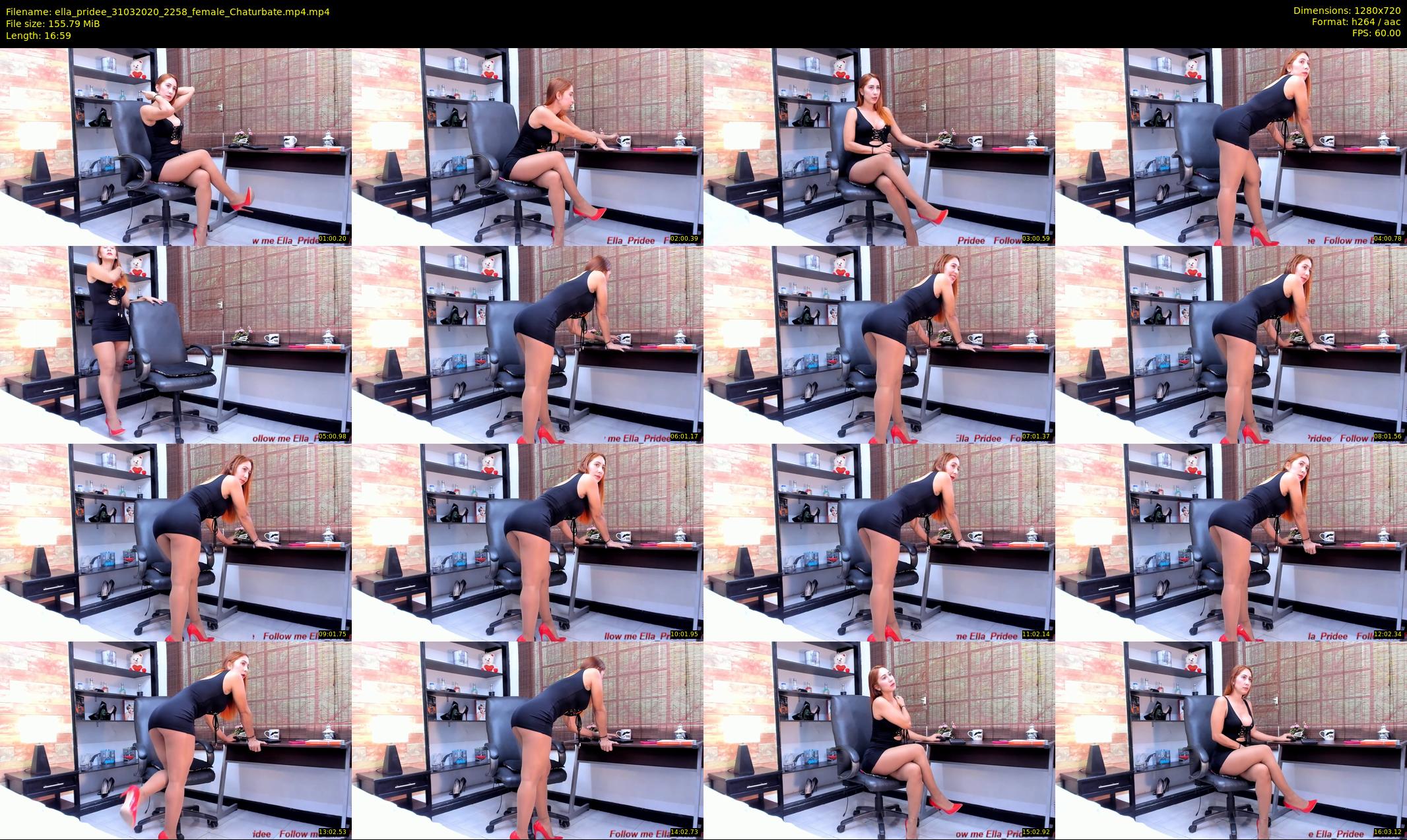 ella_pridee — 17 minute Chaturbate female cam show recording, 720p, Mar 31, 2020