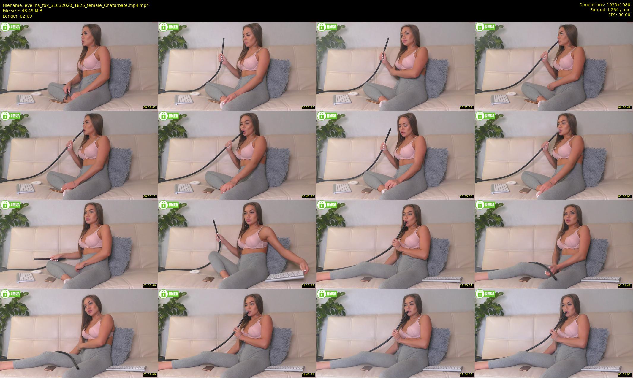 evelina_fox — 3 minute Chaturbate female cam show recording, 1080p, Mar 31, 2020