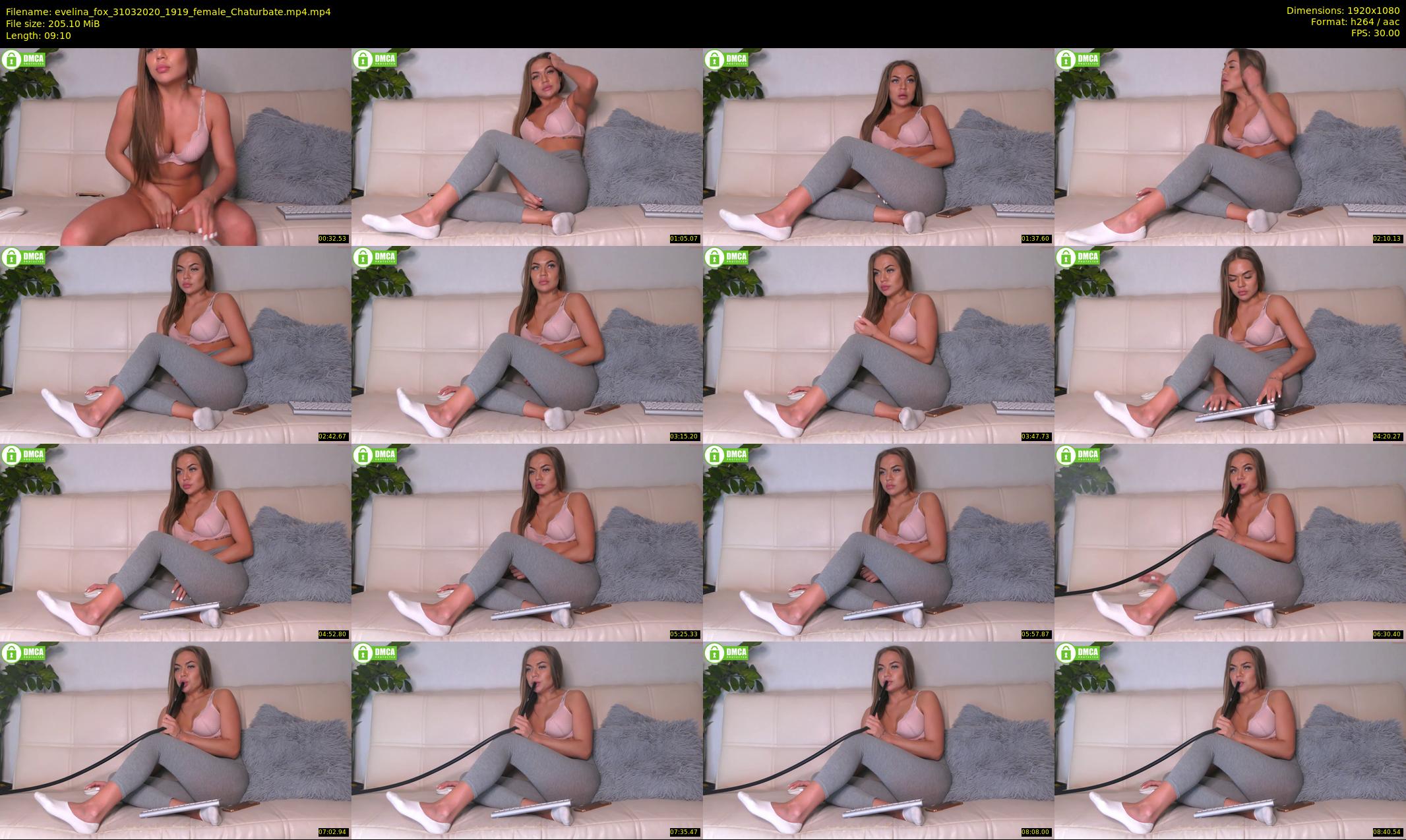 evelina_fox — 10 minute Chaturbate female cam show recording, 1080p, Mar 31, 2020