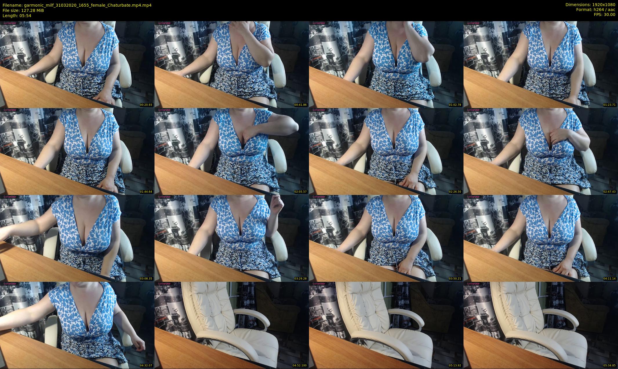 garmonic_milf — 6 minute Chaturbate female cam show recording, 1080p, Mar 31, 2020