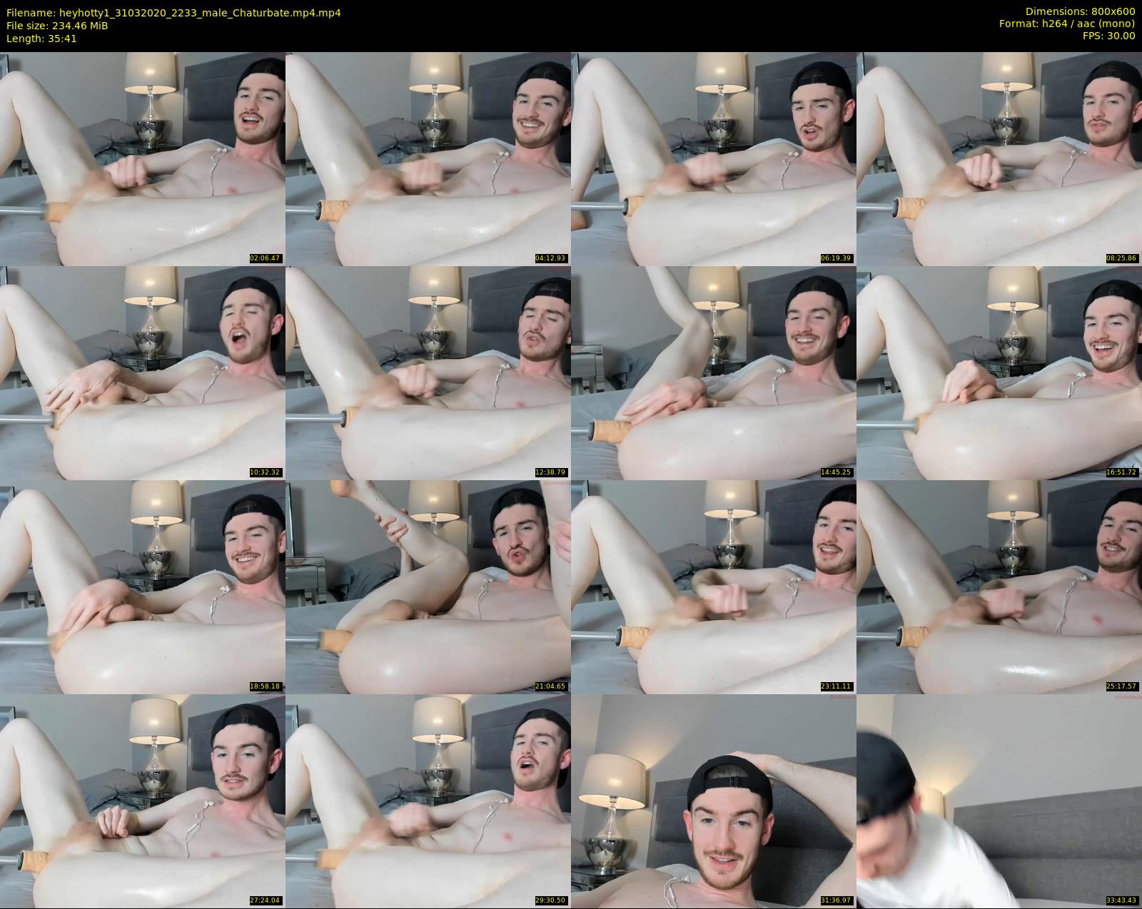 heyhotty1 — 36 minute Chaturbate male cam show recording, 480p, Mar 31, 2020