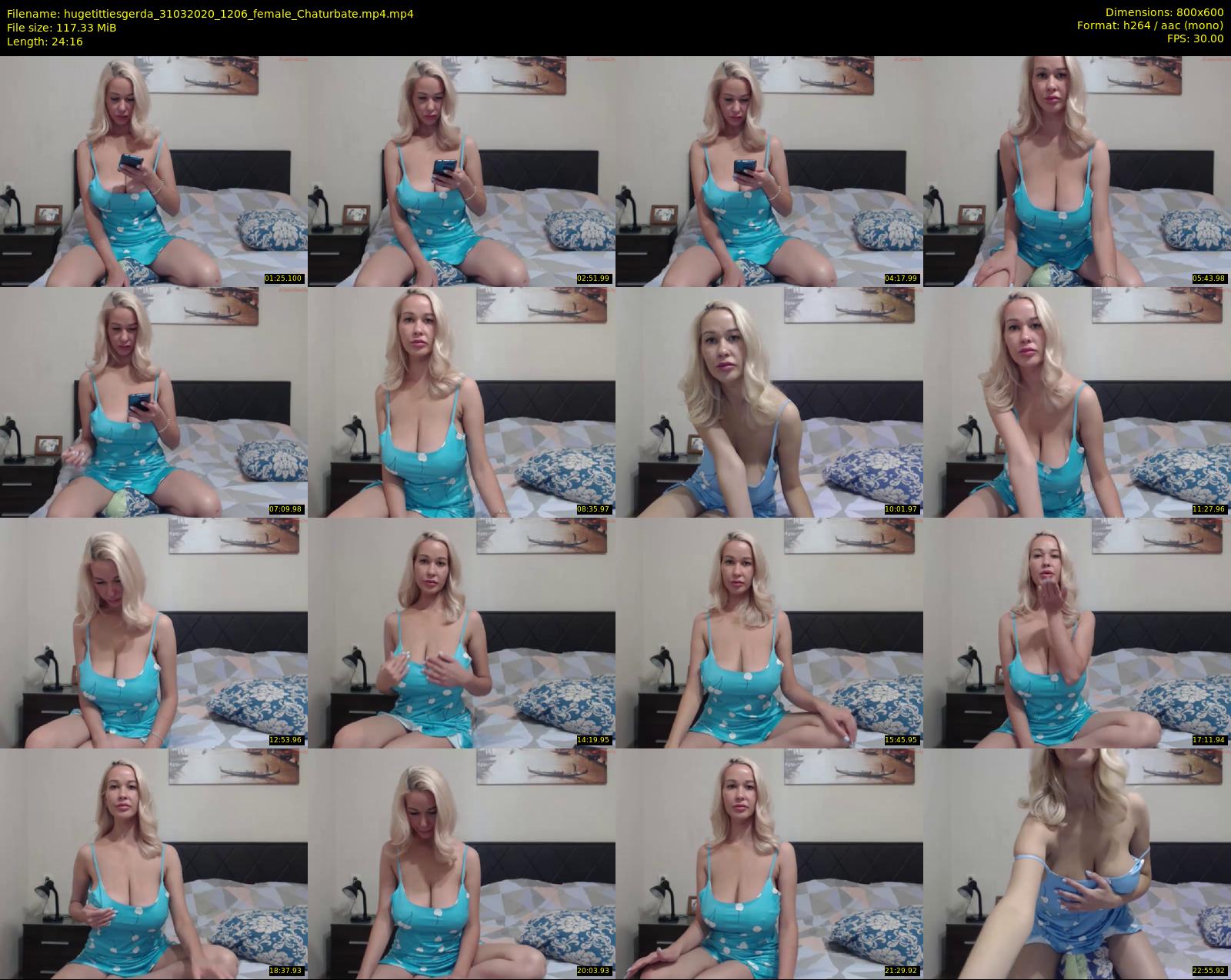hugetittiesgerda — 25 minute Chaturbate female cam show recording, 480p, Mar 31, 2020