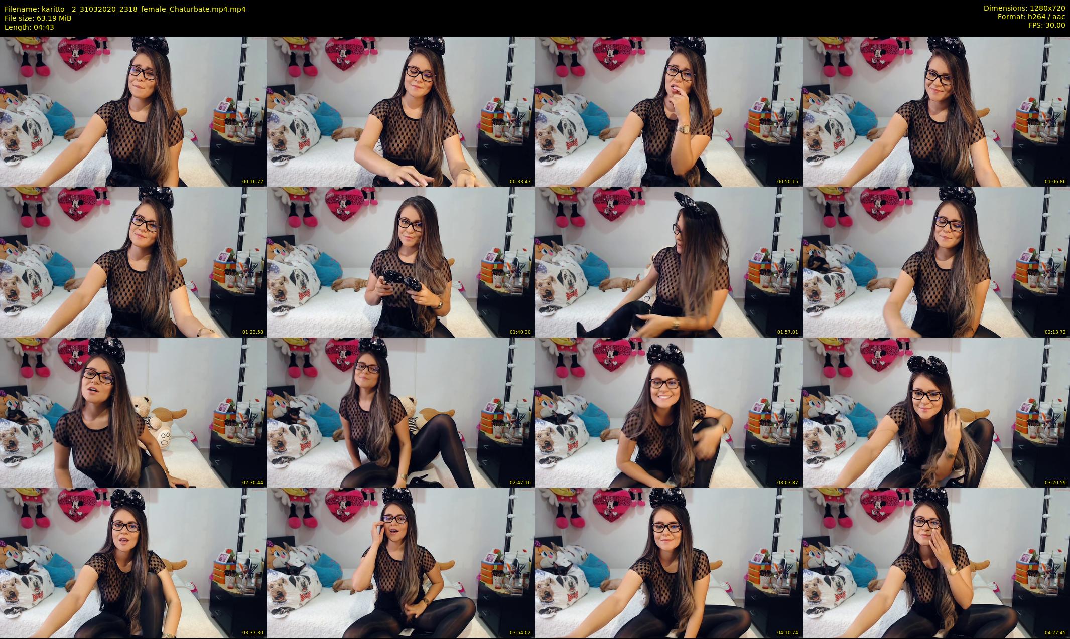 karitto__2 — 5 minute Chaturbate female cam show recording, 720p, Mar 31, 2020