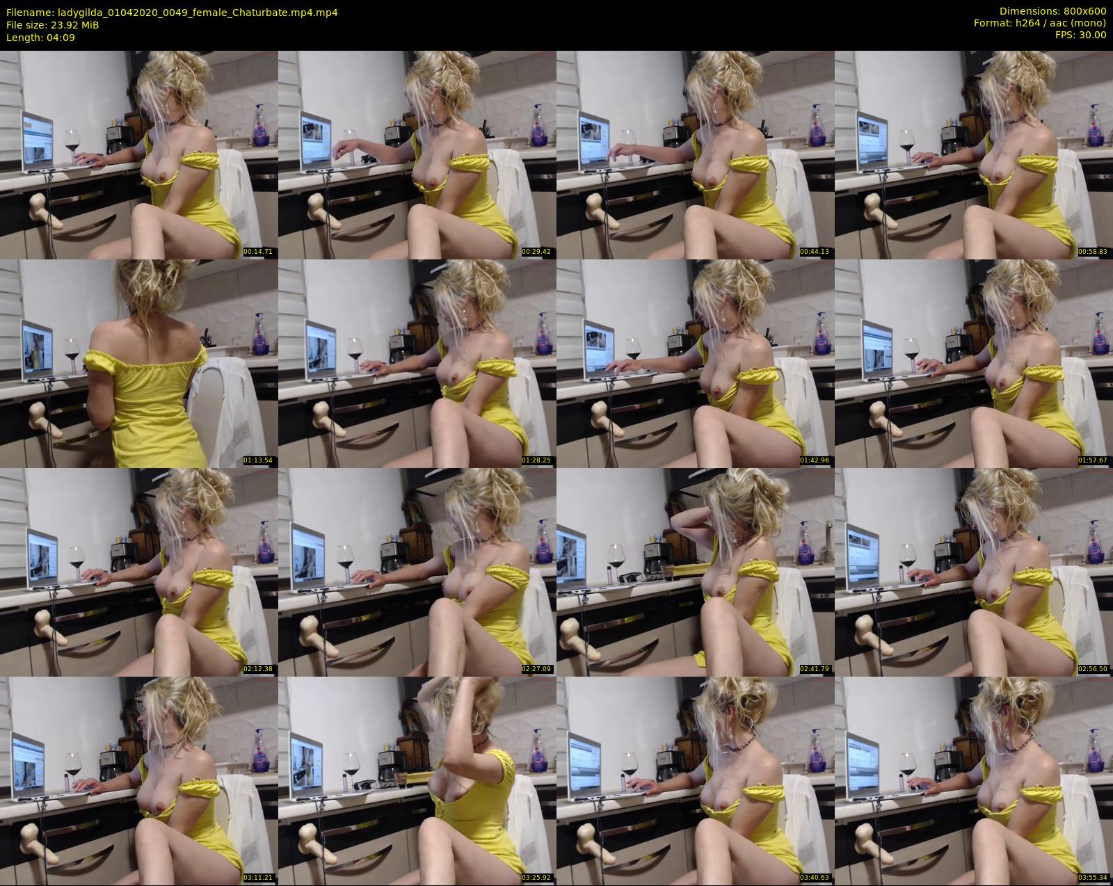 ladygilda — 5 minute Chaturbate female cam show recording, 480p, Apr 1, 2020