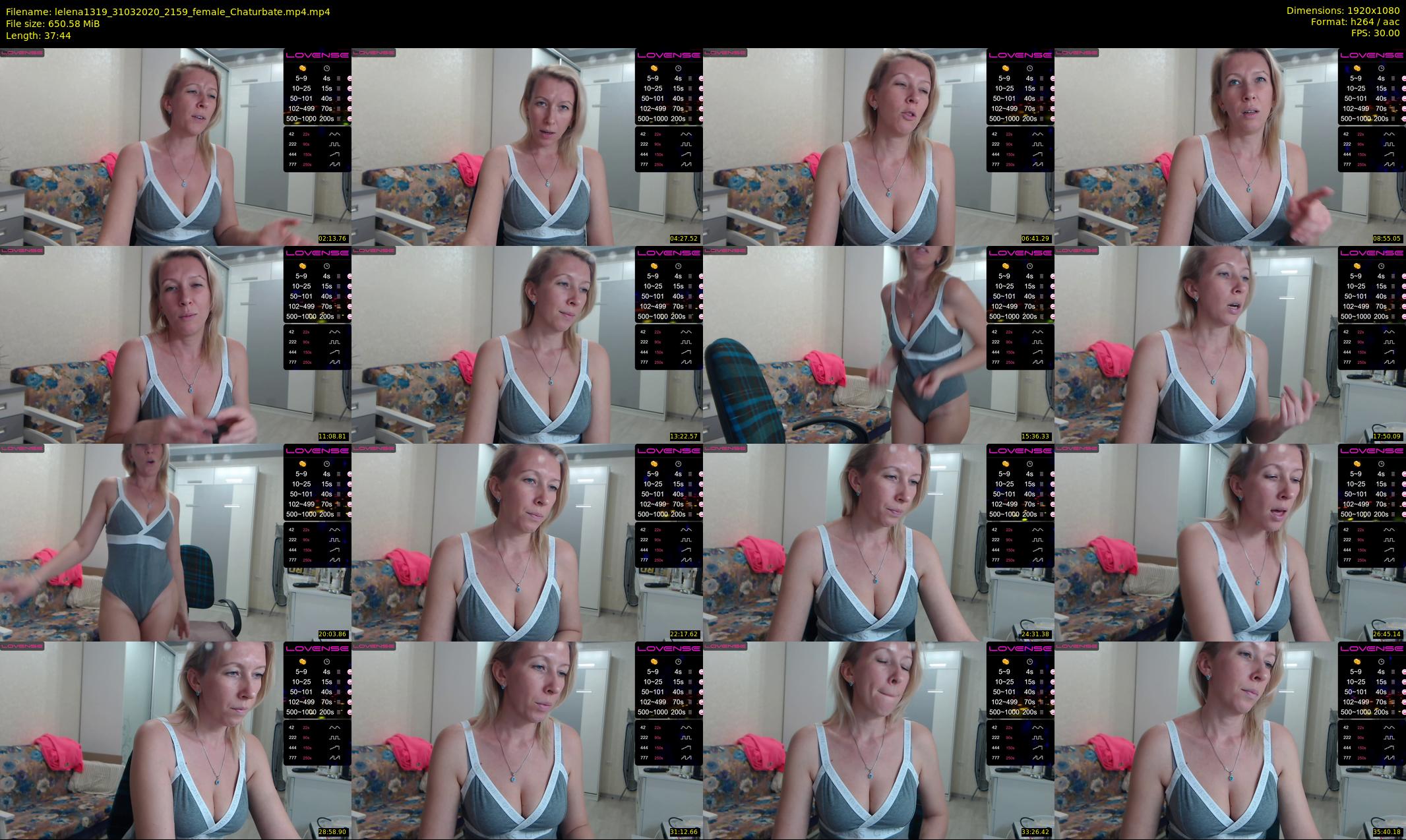 lelena1319 — 38 minute Chaturbate female cam show recording, 1080p, Mar 31, 2020