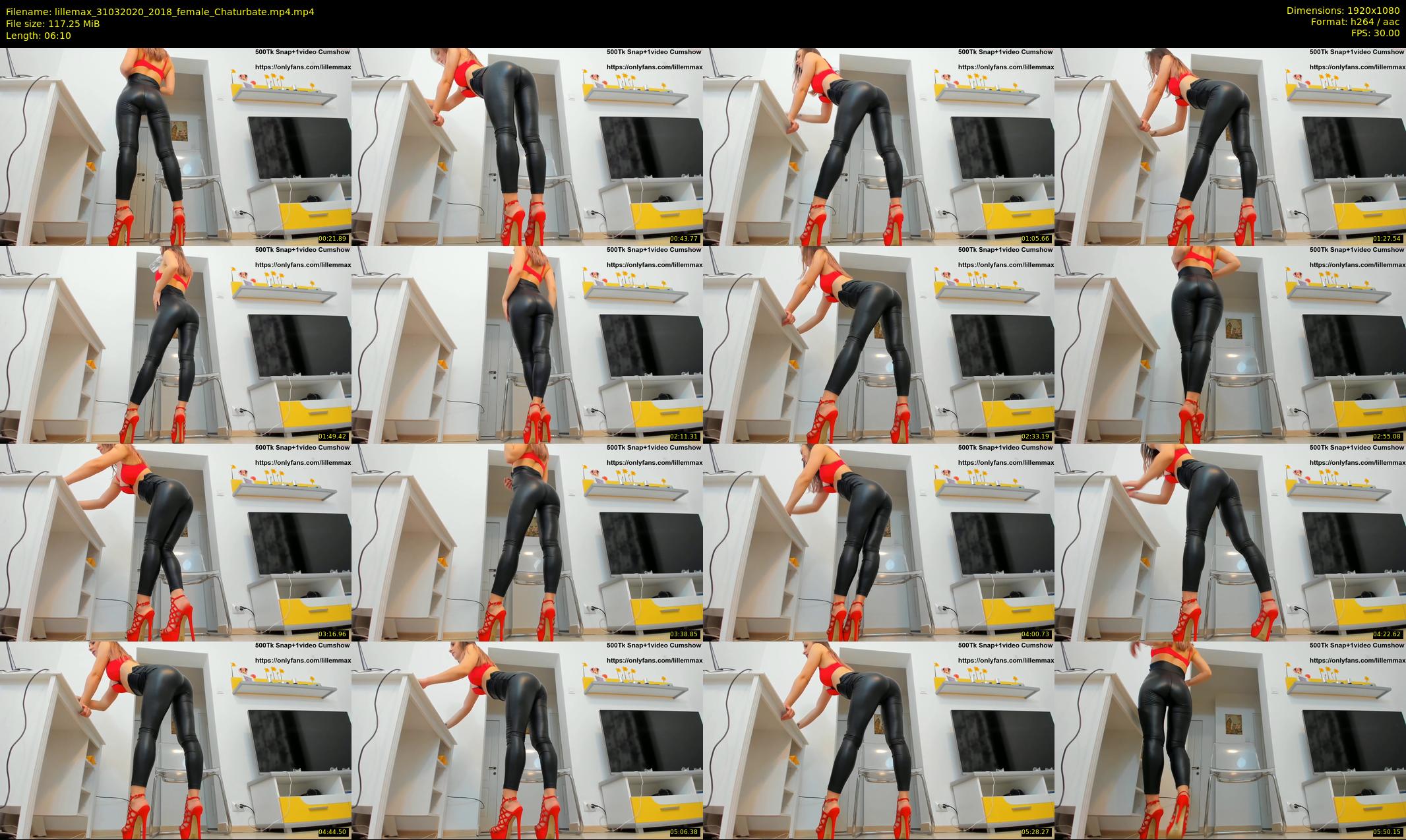 lillemax — 7 minute Chaturbate female cam show recording, 1080p, Mar 31, 2020