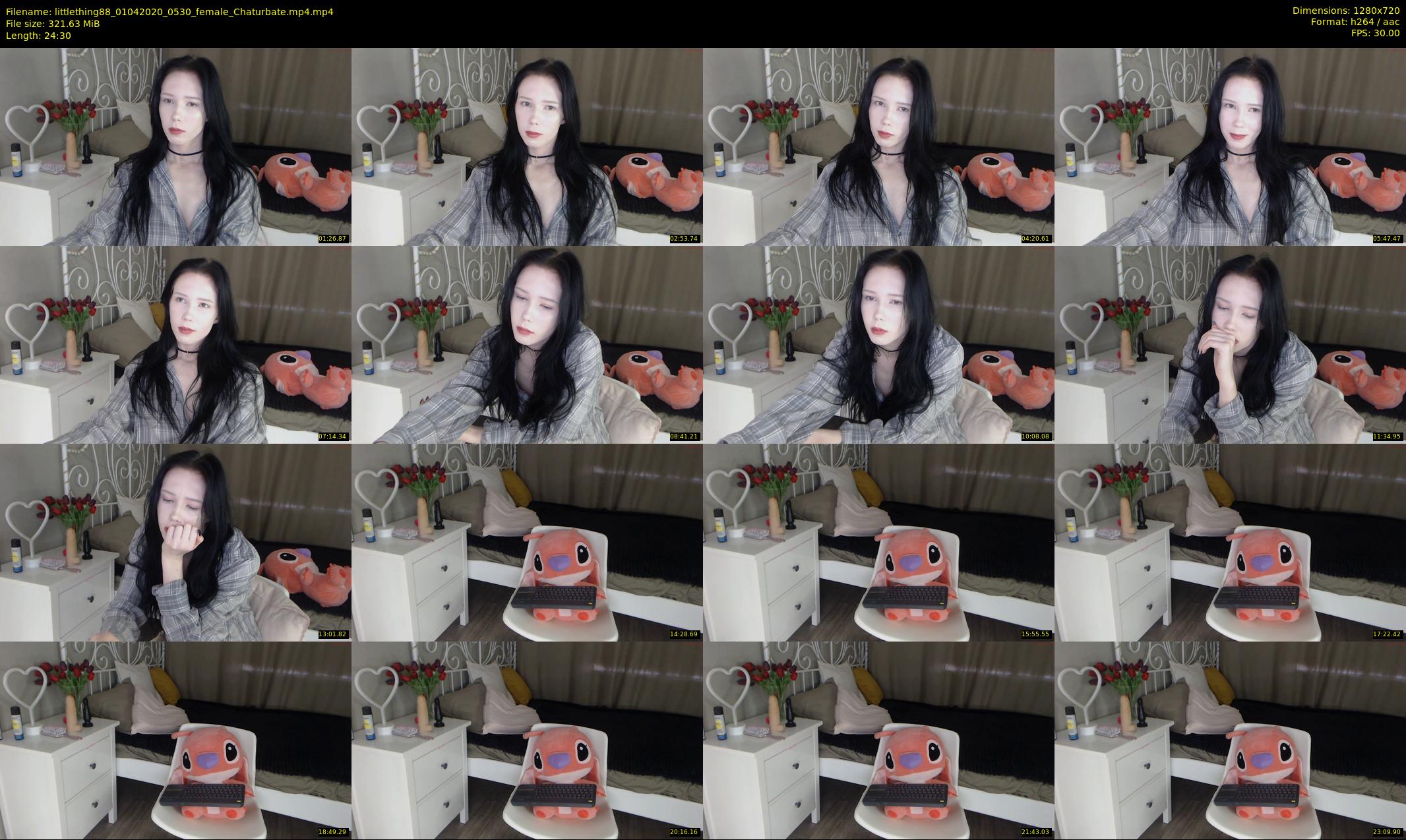 littlething88 — 25 minute Chaturbate female cam show recording, 720p, Apr 1, 2020