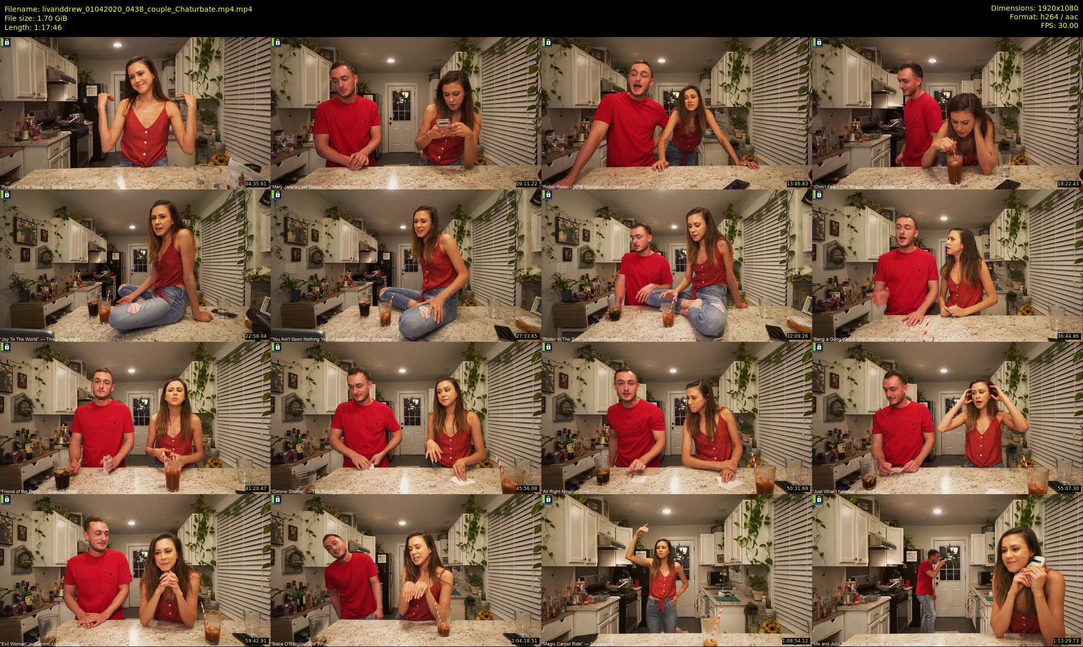 livanddrew — 78 minute Chaturbate couple cam show recording, 1080p, Apr 1, 2020
