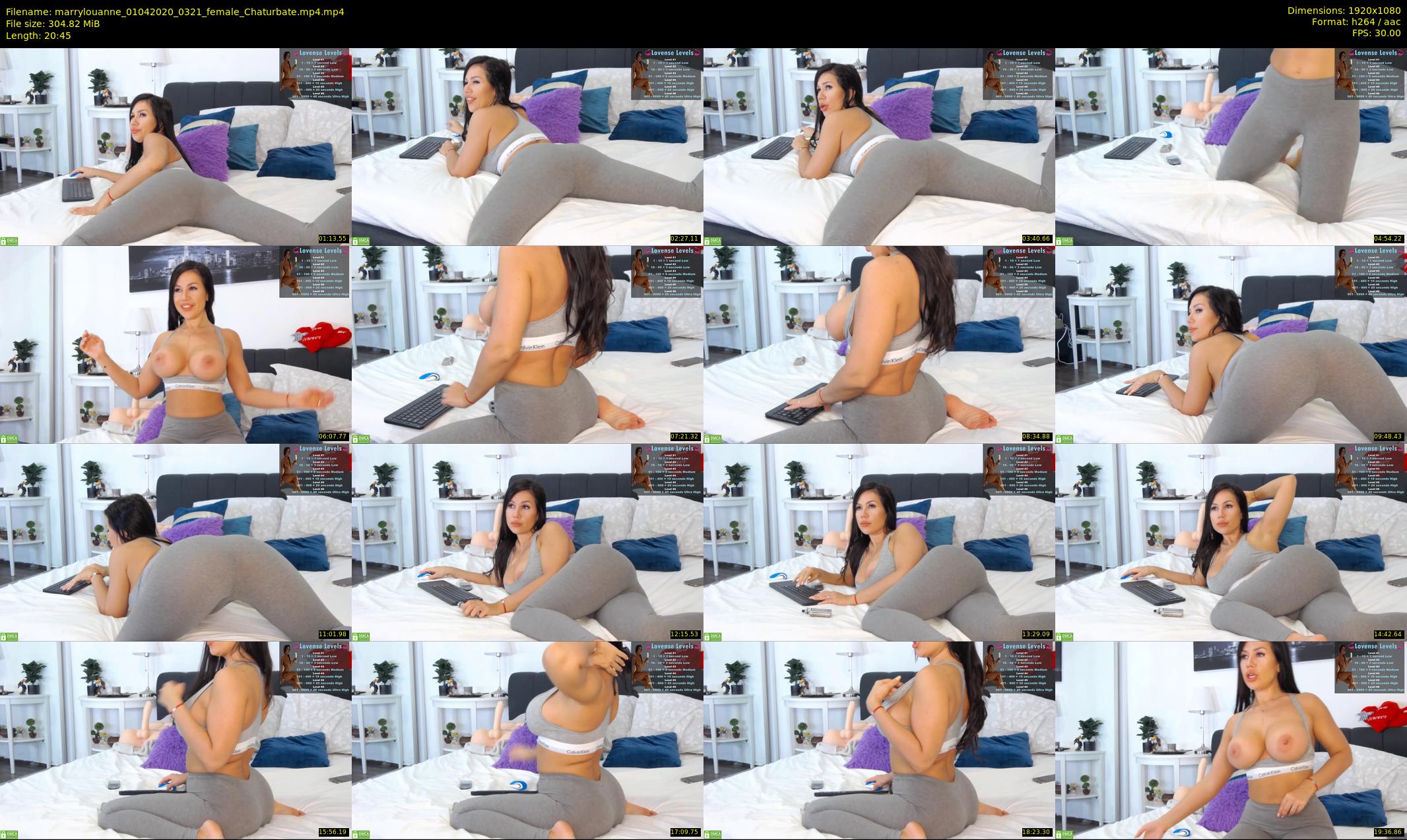 marrylouanne — 21 minute Chaturbate female cam show recording, 1080p, Apr 1, 2020