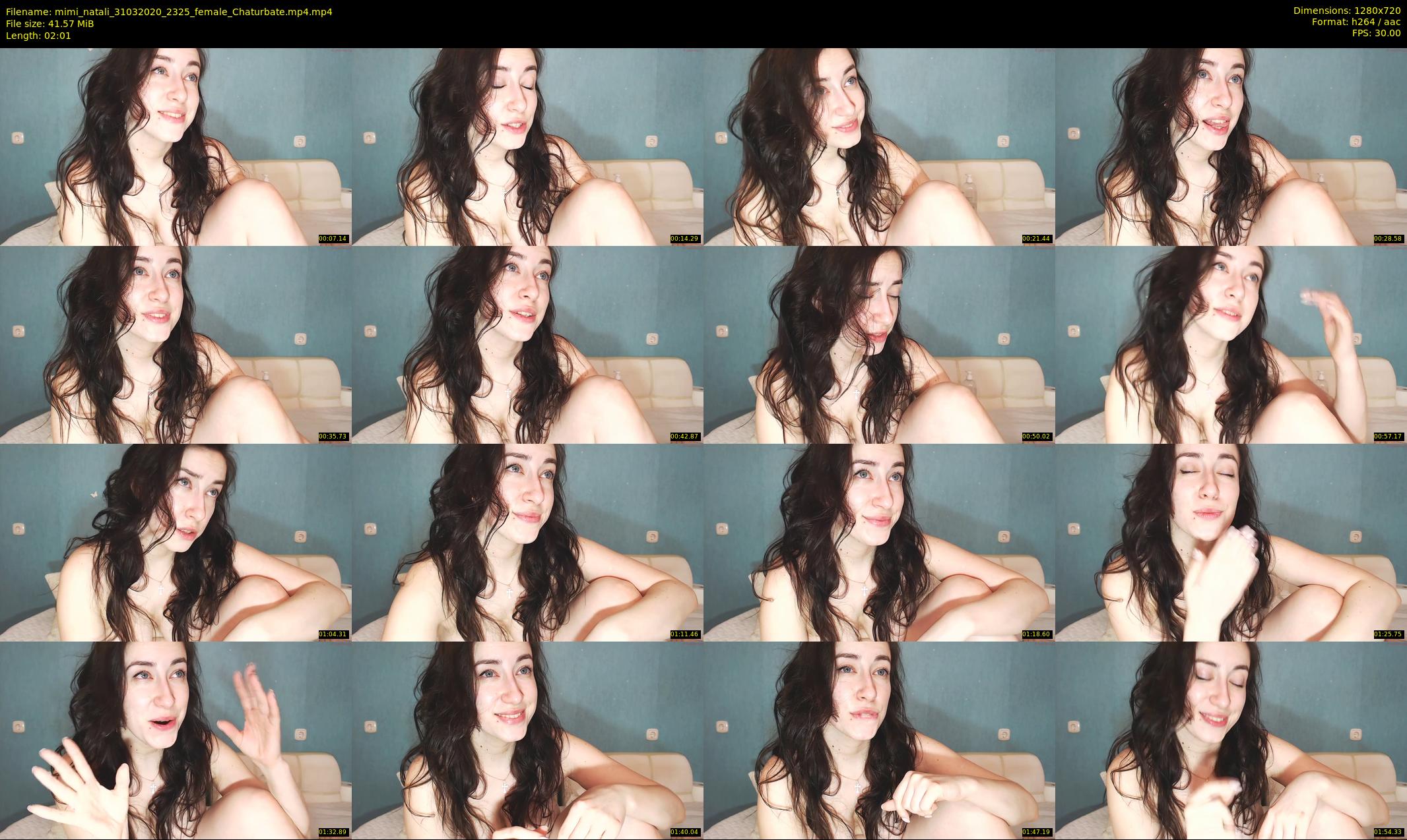 mimi_natali — 3 minute Chaturbate female cam show recording, 720p, Mar 31, 2020